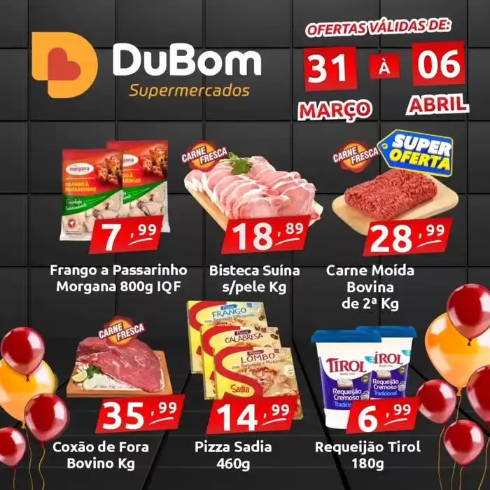 Encarte de Encarte Dubom Supermercados 31 de março até 6 de abril 2025 - Pagina 3