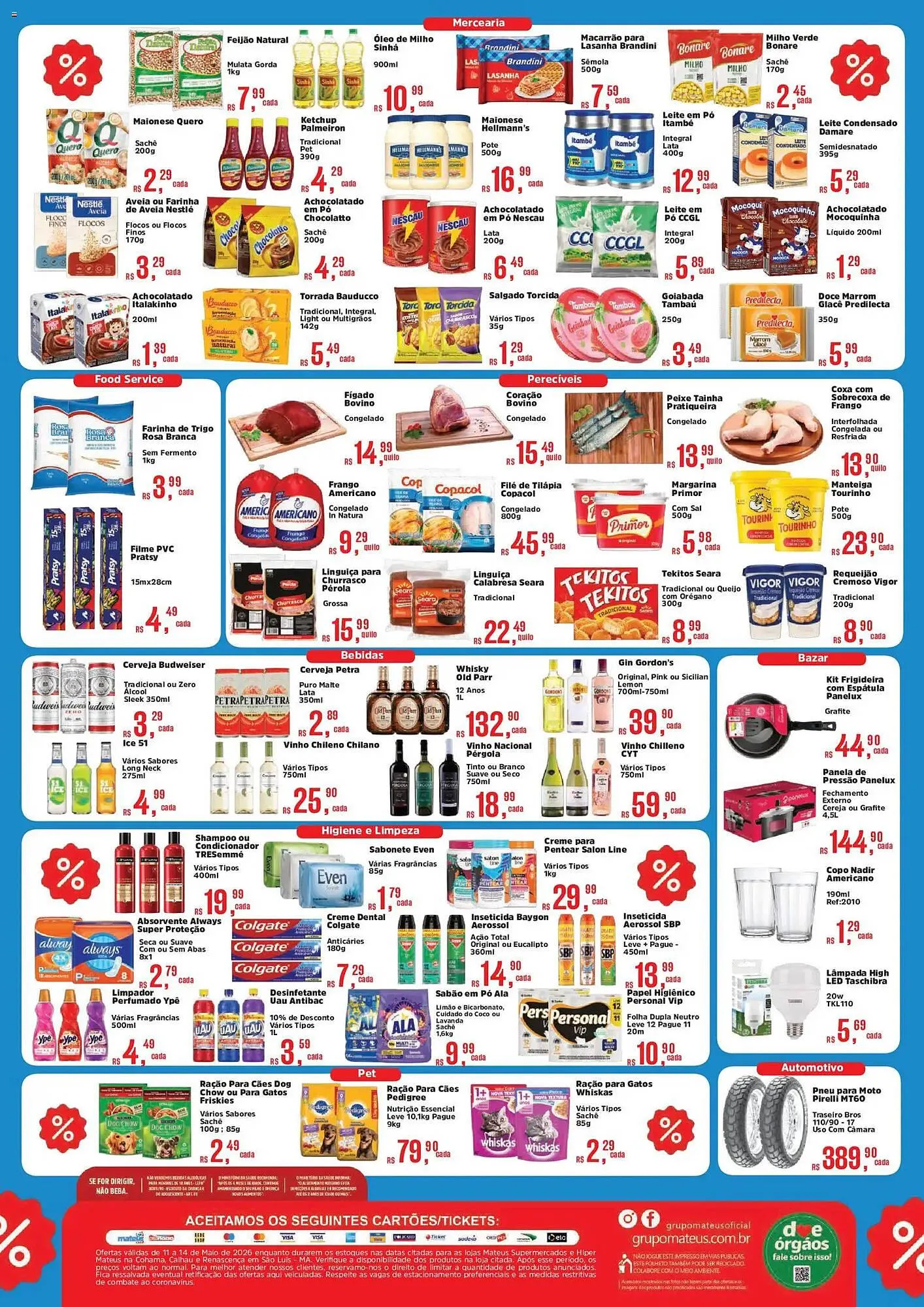 Encarte de Catálogo Supermercados Mateus 11 de maio até 14 de maio 2026 - Pagina 2
