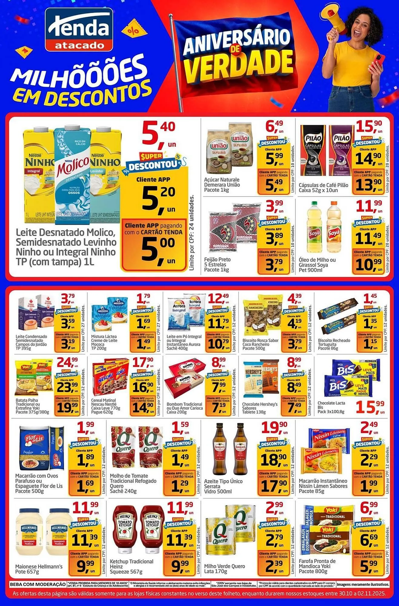 Encarte de Folheto Tenda Atacado 30 de outubro até 2 de novembro 2025 - Pagina 6