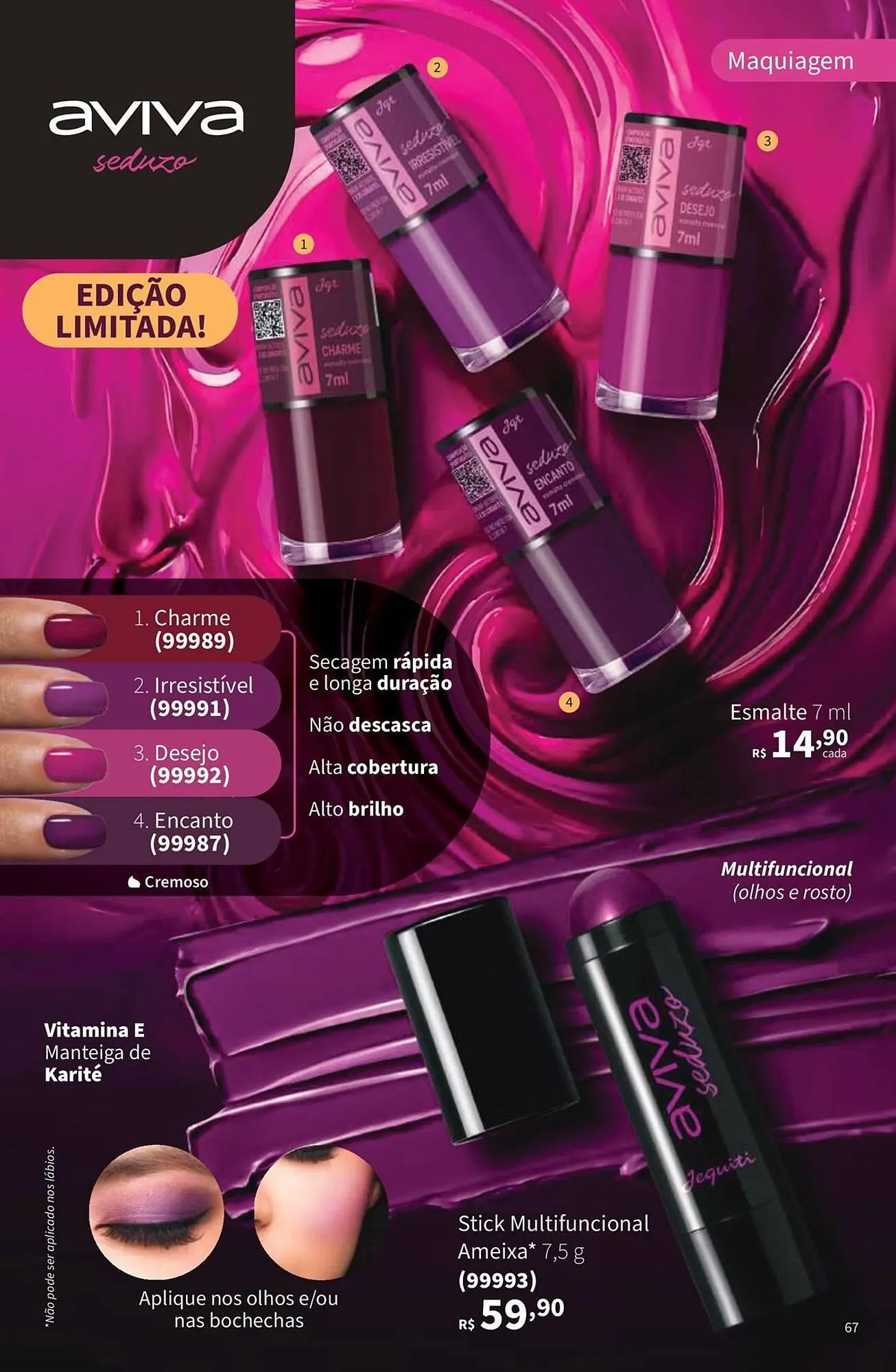 Encarte de Catálogo Jequiti 1 de novembro até 30 de novembro 2025 - Pagina 67