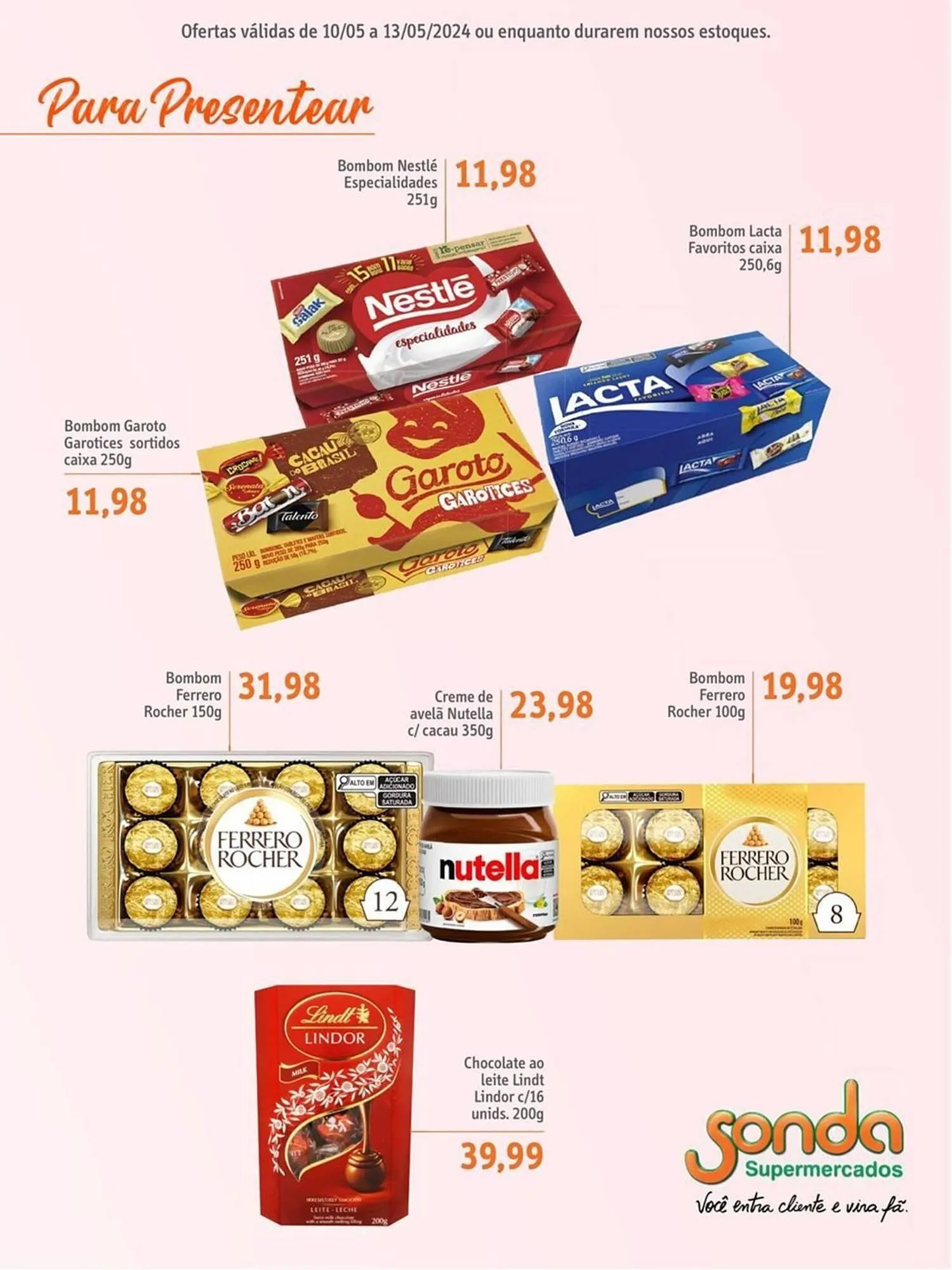 Encarte de Catálogo Sonda 13 de maio até 13 de maio 2024 - Pagina 5
