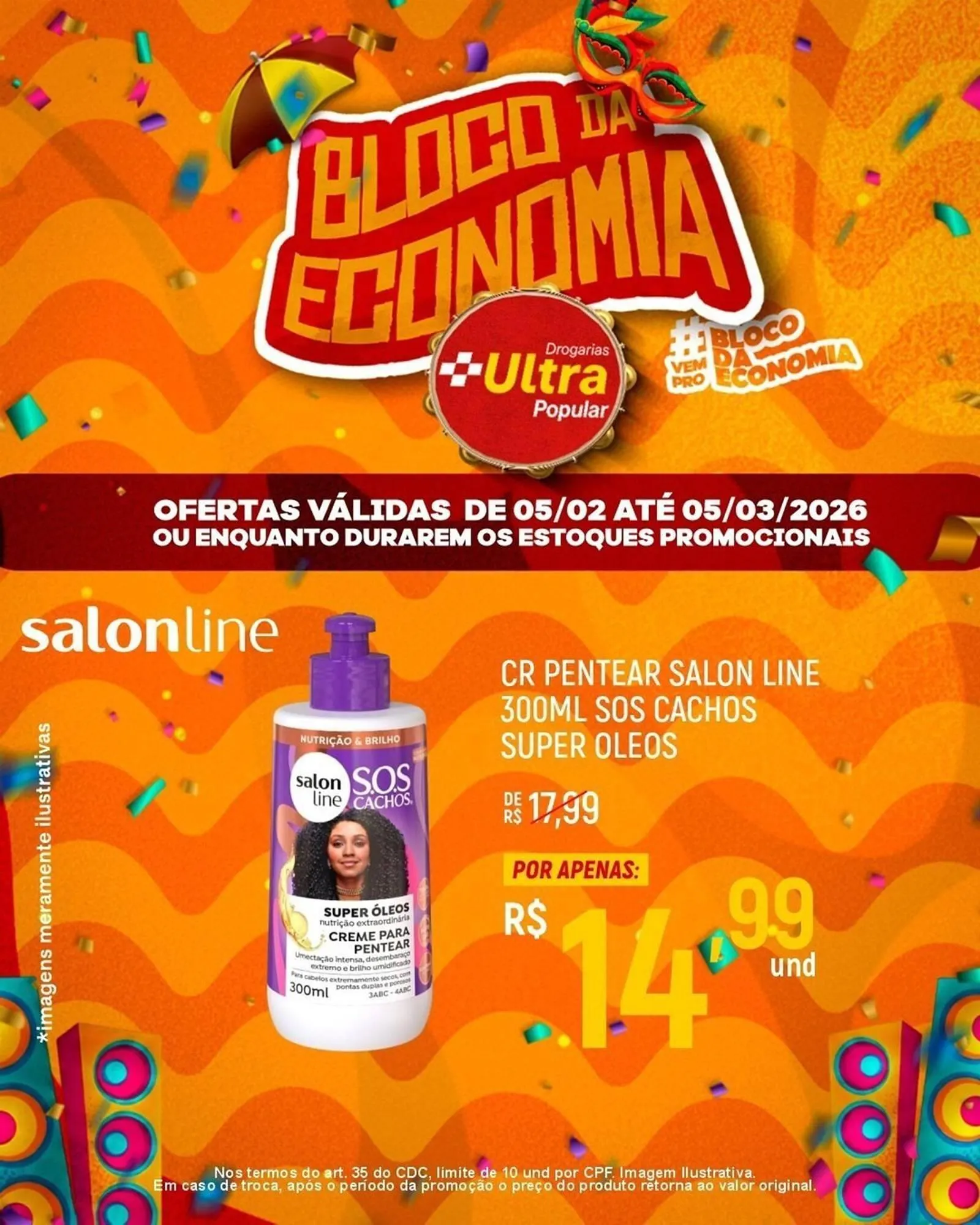 Encarte de Catálogo Drogarias Ultra Popular 5 de fevereiro até 5 de março 2026 - Pagina 6