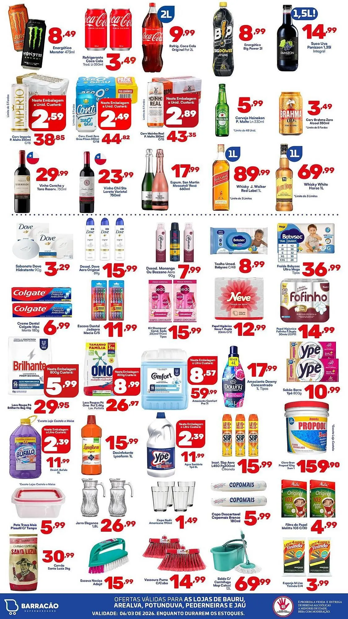 Encarte de Catálogo Barracão Supermercado 6 de março até 6 de março 2026 - Pagina 4