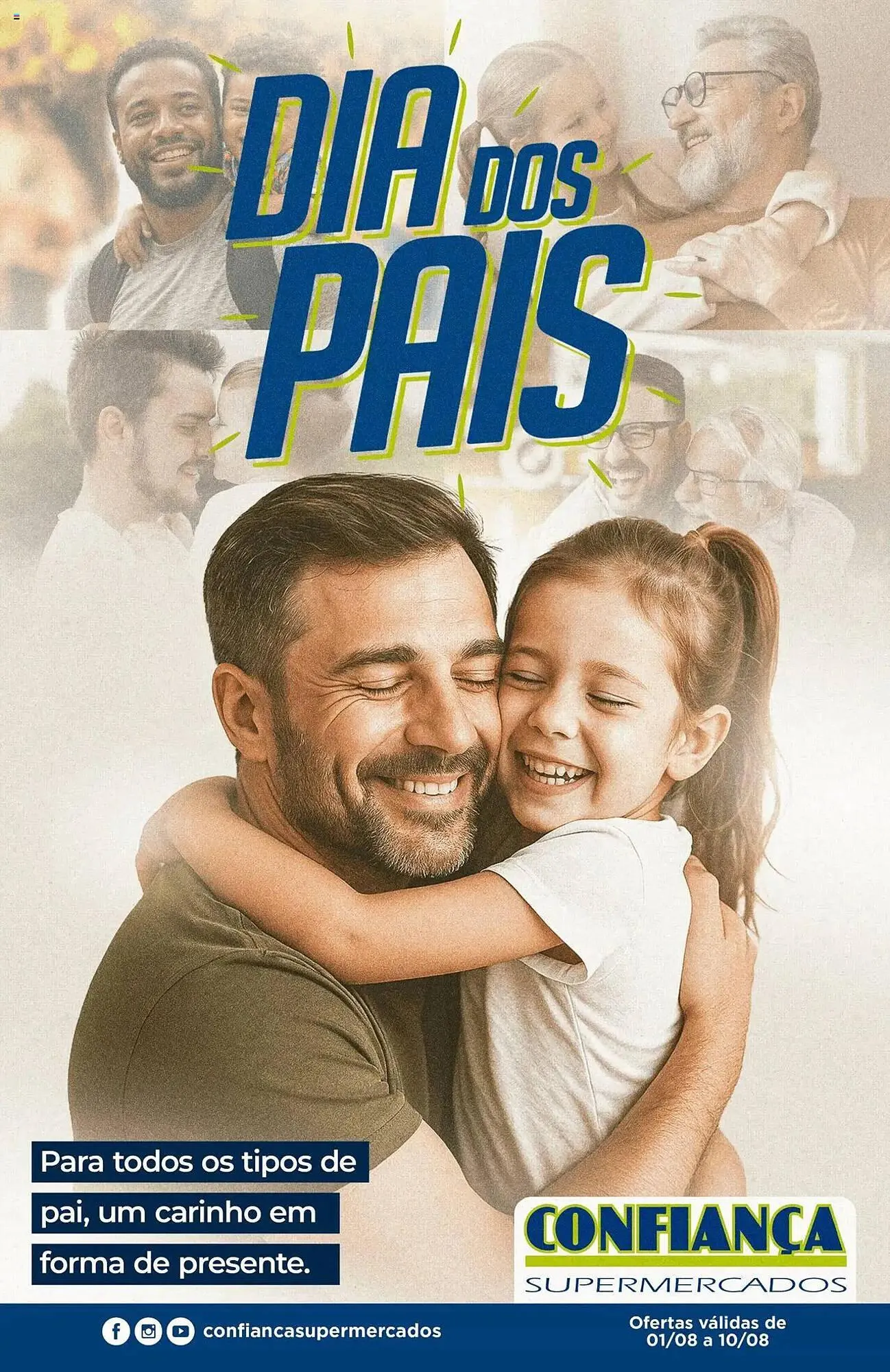 Encarte de Catálogo Confiança Supermercados 1 de agosto até 10 de agosto 2025 - Pagina 1