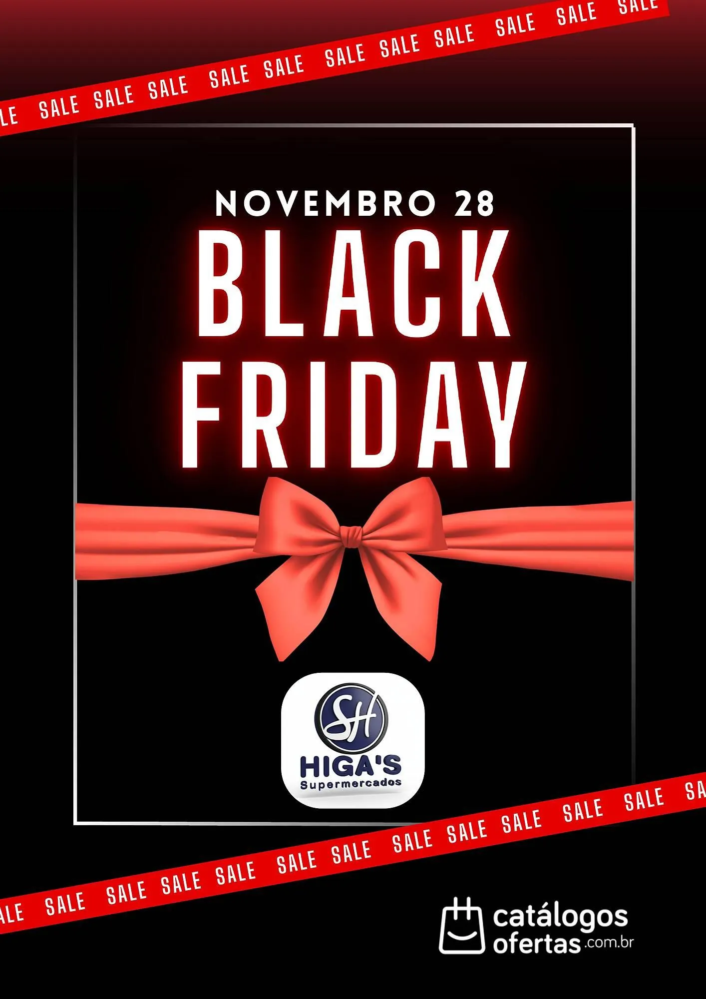 Encarte de Folheto Higa's Supermercado 10 de novembro até 28 de novembro 2025 - Pagina 1