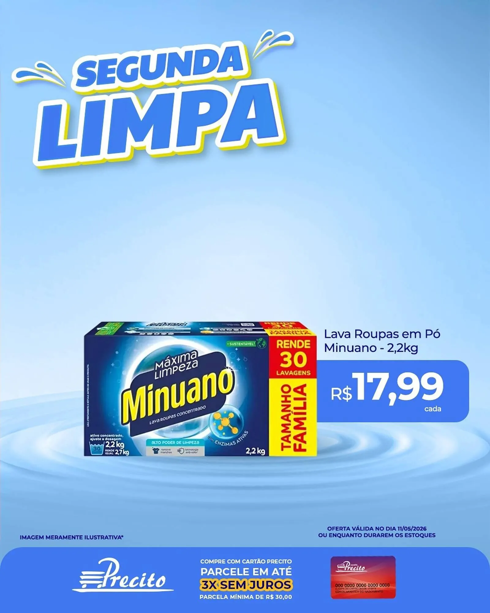 Encarte de Catálogo Supermercado Precito 11 de maio até 11 de maio 2026 - Pagina 1