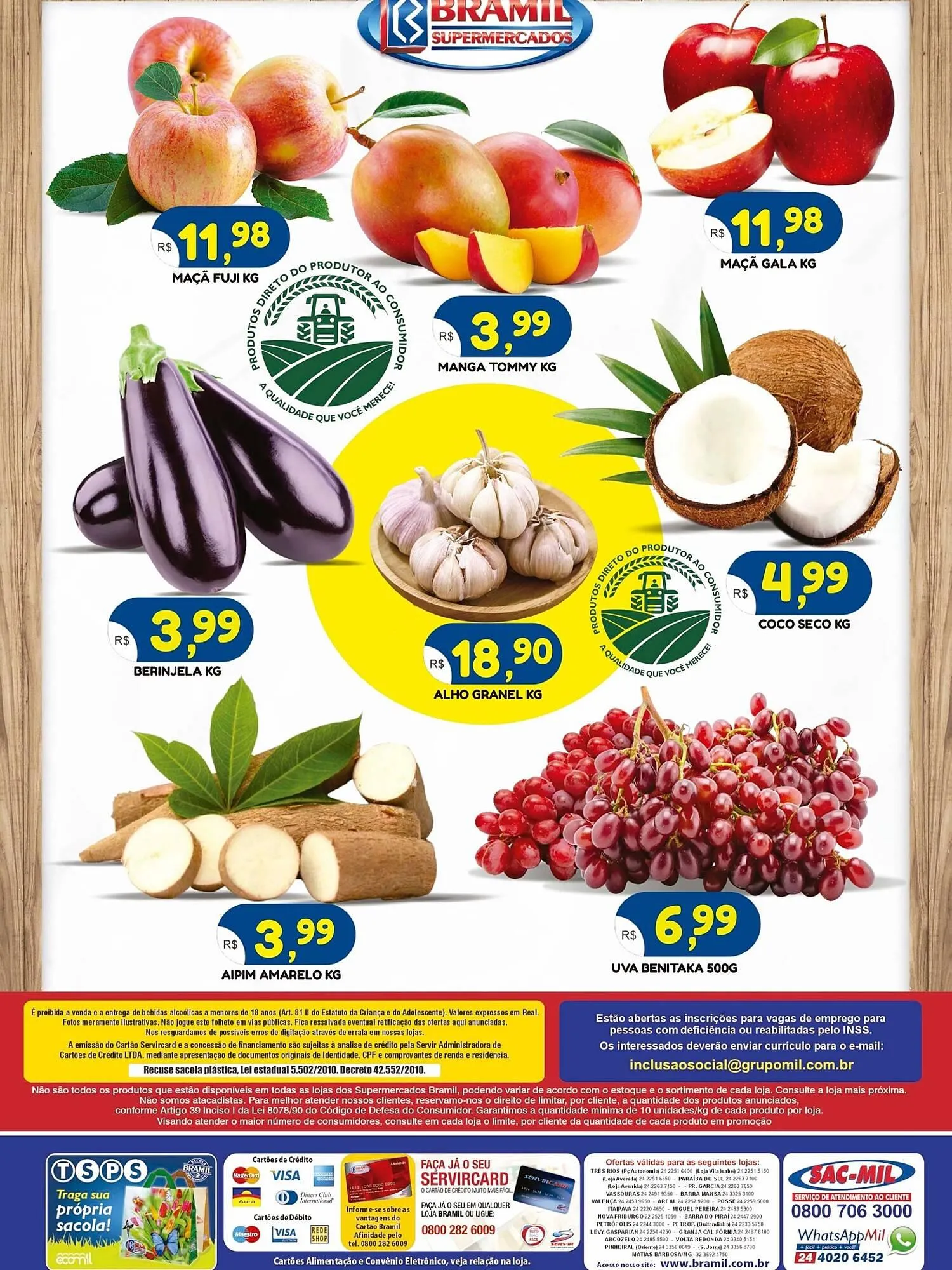 Encarte de Encarte Bramil Supermercados 4 de novembro até 5 de novembro 2025 - Pagina 2