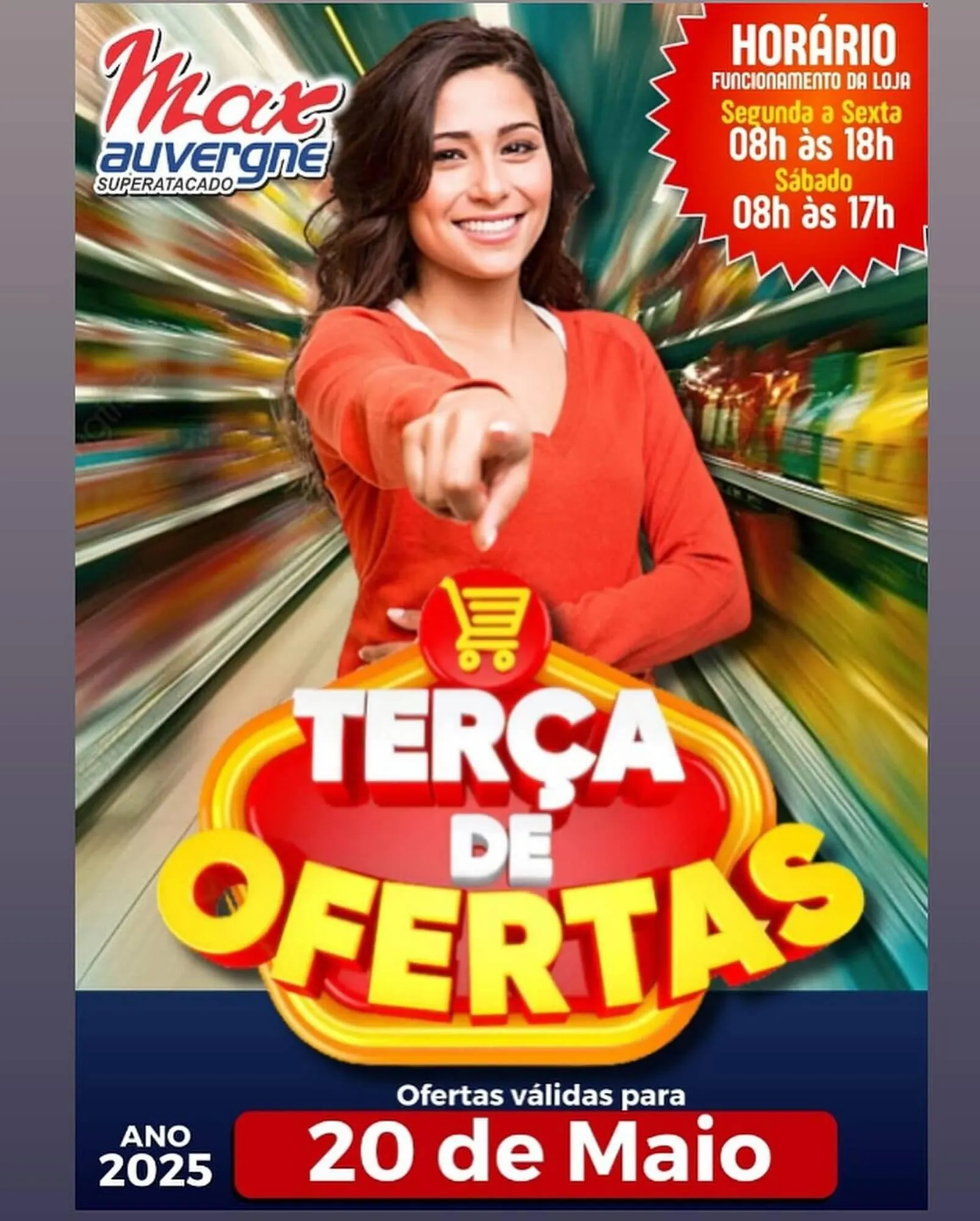 Encarte de Catálogo Max Auvergne Superatacado 20 de maio até 21 de maio 2025 - Pagina 1