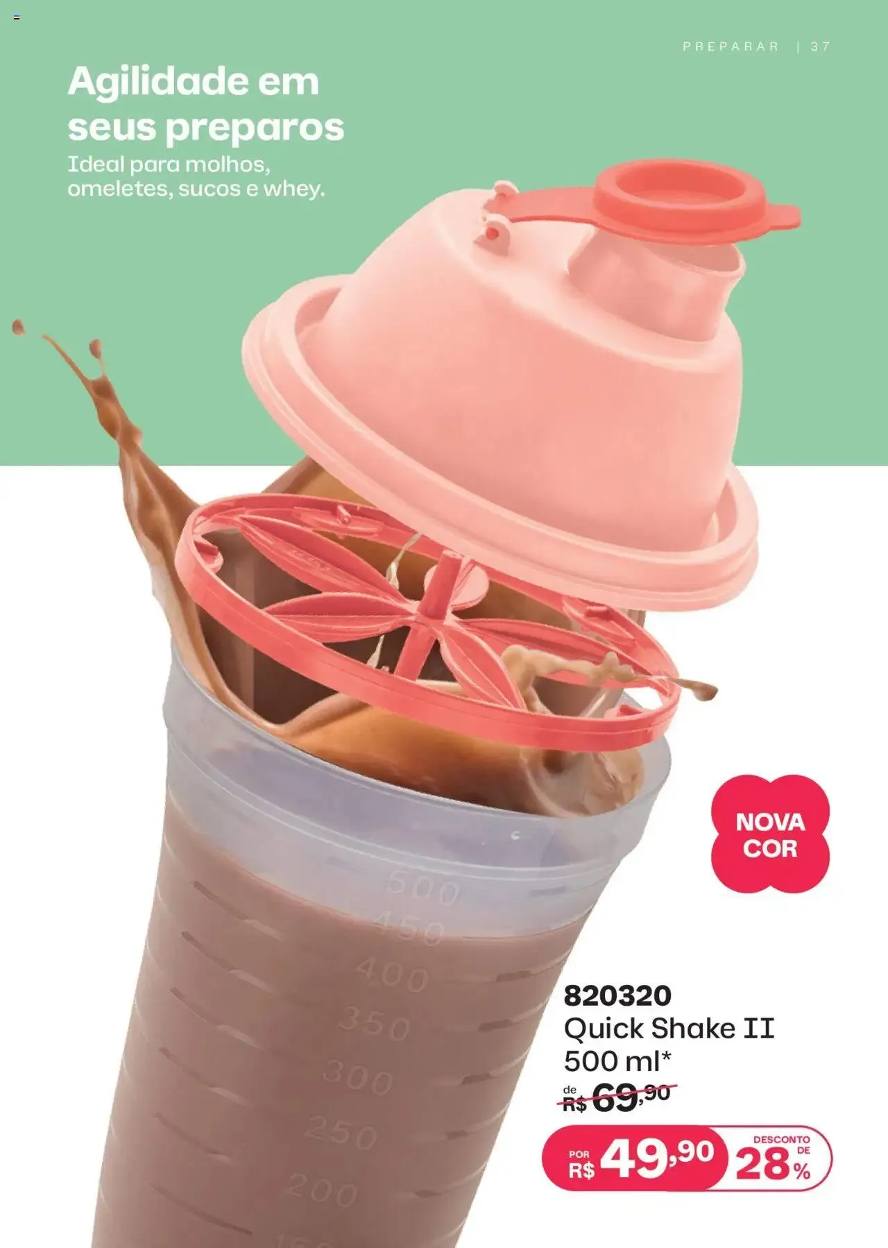 Encarte de Tupperware - Catálogo Vitrine 03 1 de março até 31 de março 2025 - Pagina 37