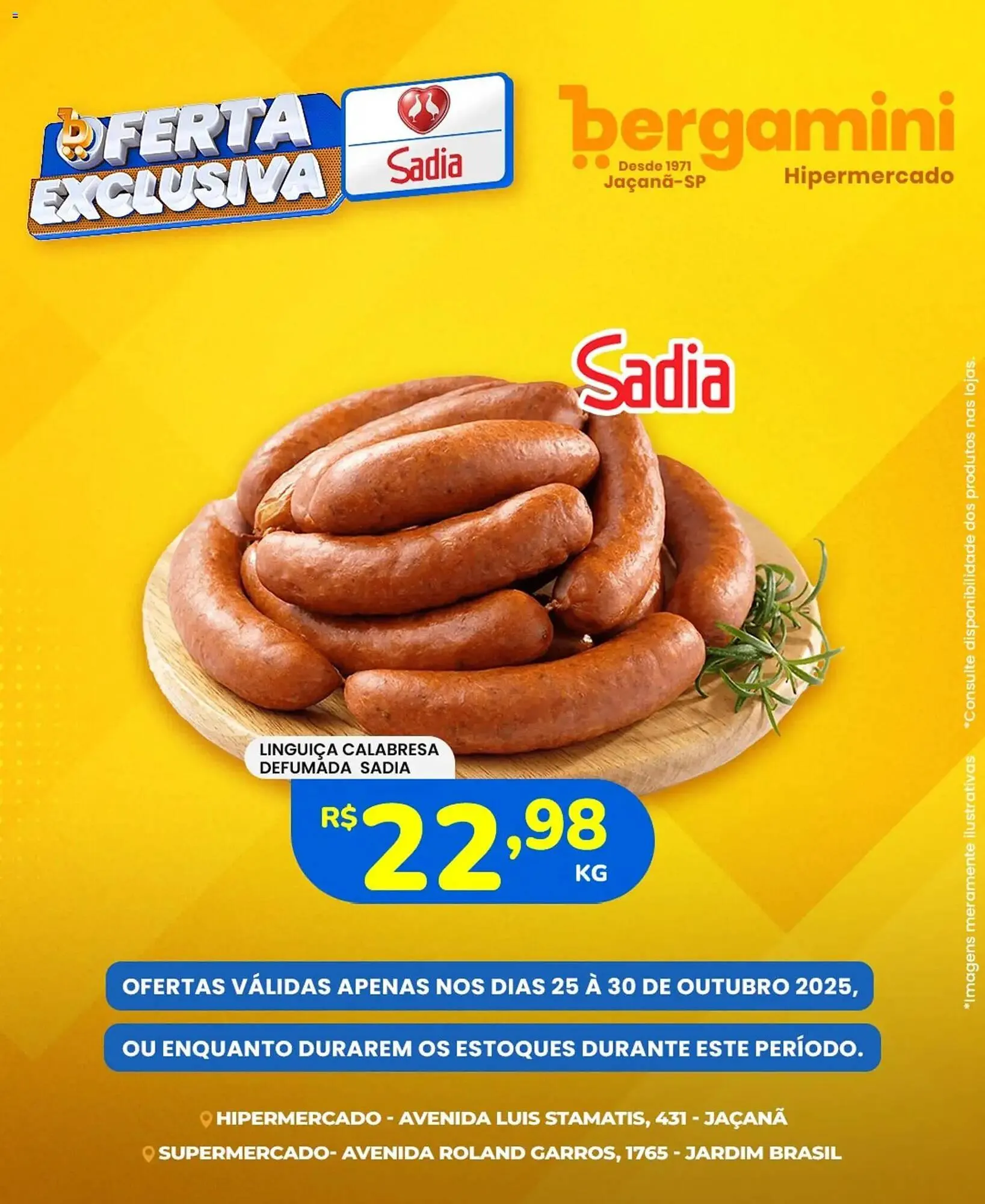 Encarte de Catálogo Supermercado Bergamini 27 de outubro até 30 de outubro 2025 - Pagina 4