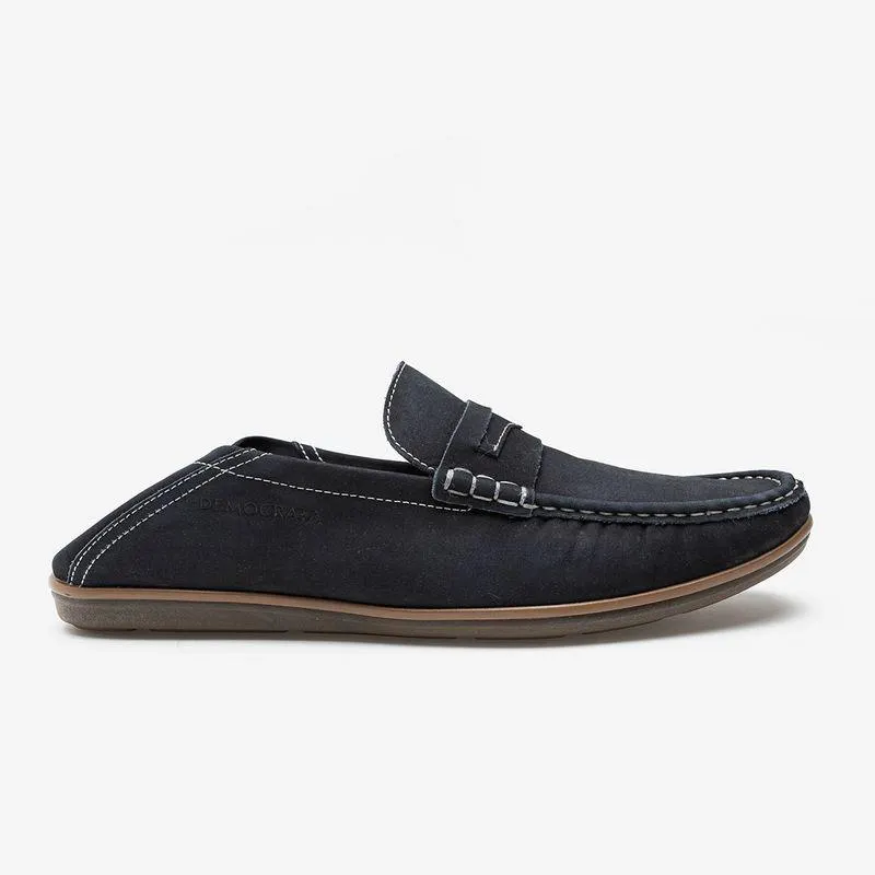 Mocassim/Mule Denim Tag Navy
