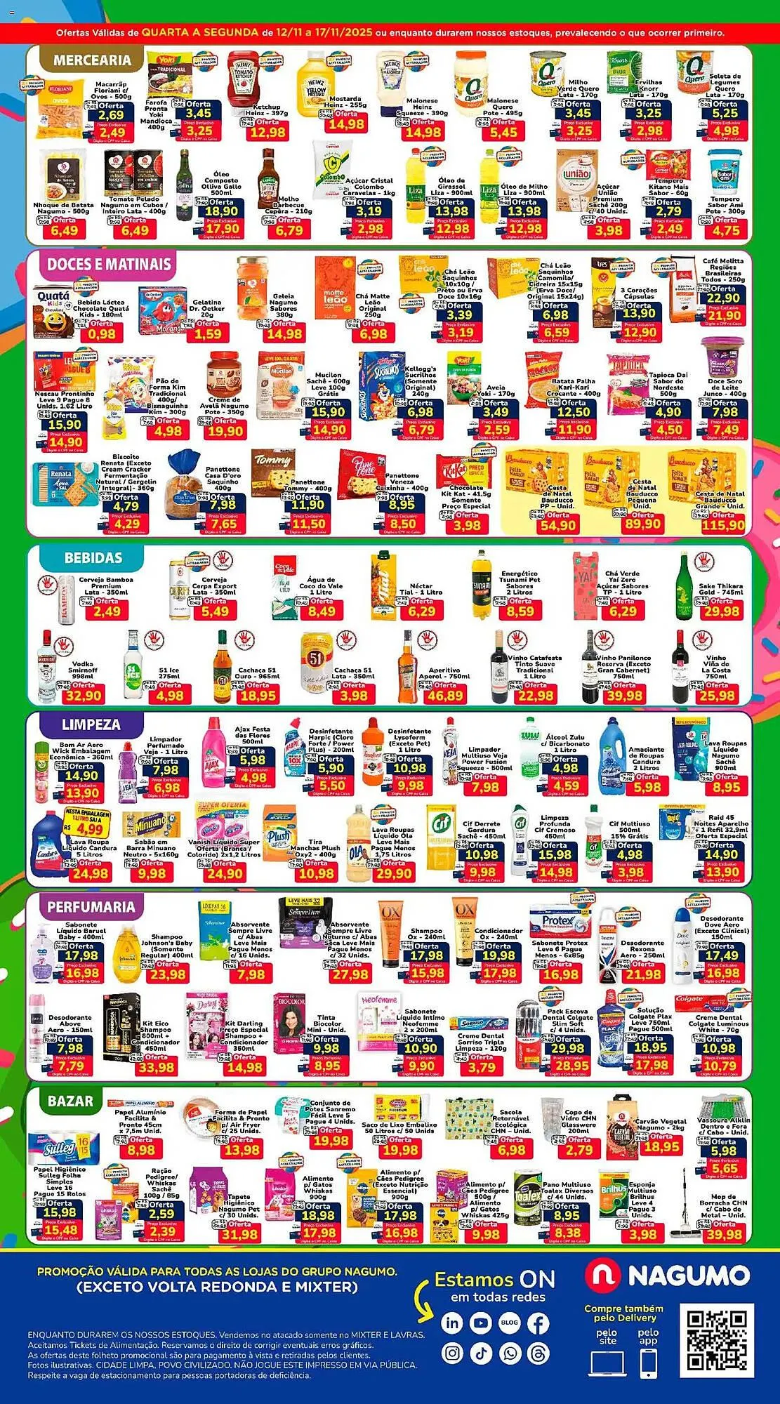 Encarte de Folheto Nagumo 12 de novembro até 17 de novembro 2025 - Pagina 2