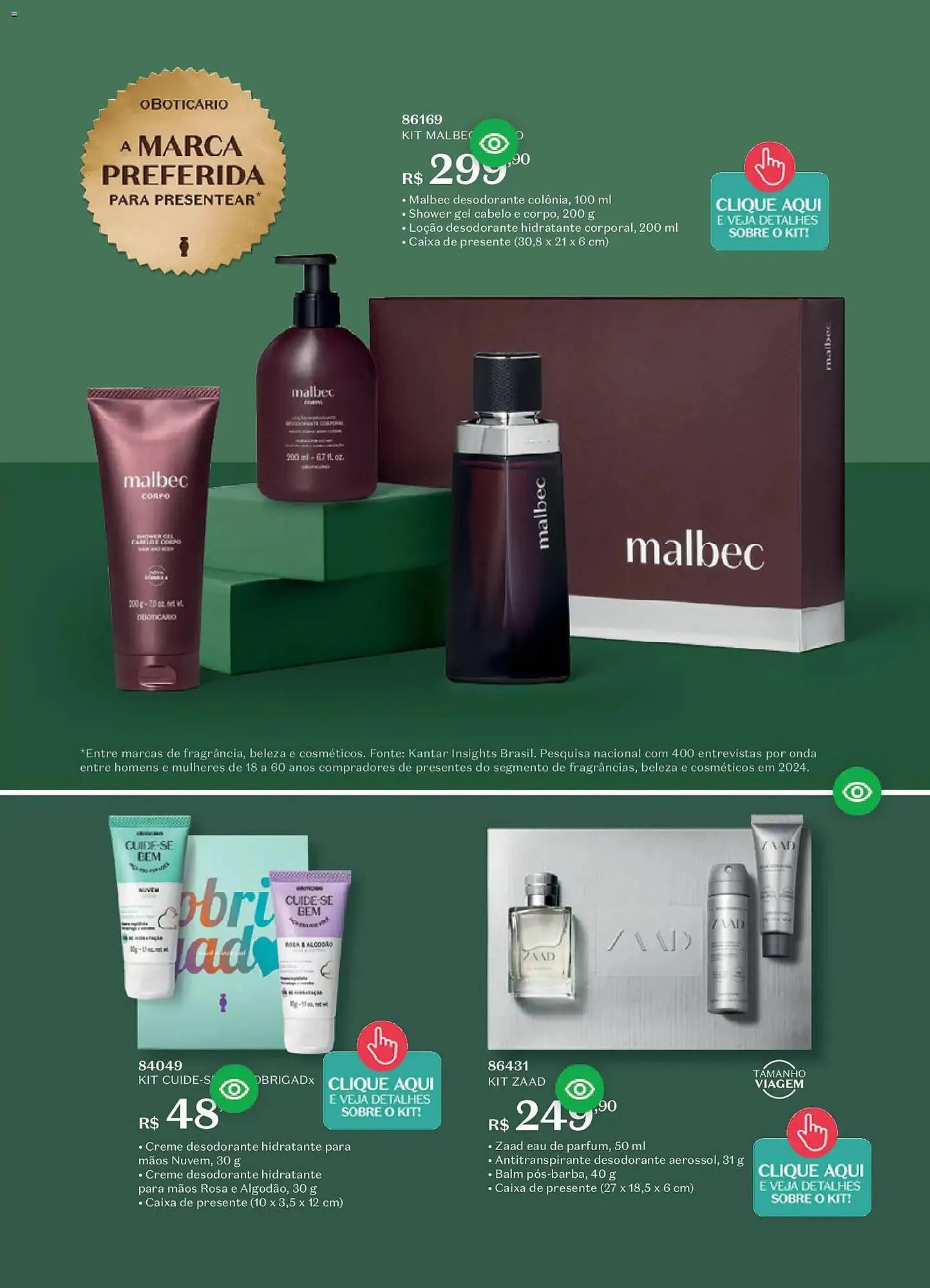 Encarte de Catálogo O Boticário 9 de fevereiro até 2 de março 2026 - Pagina 189