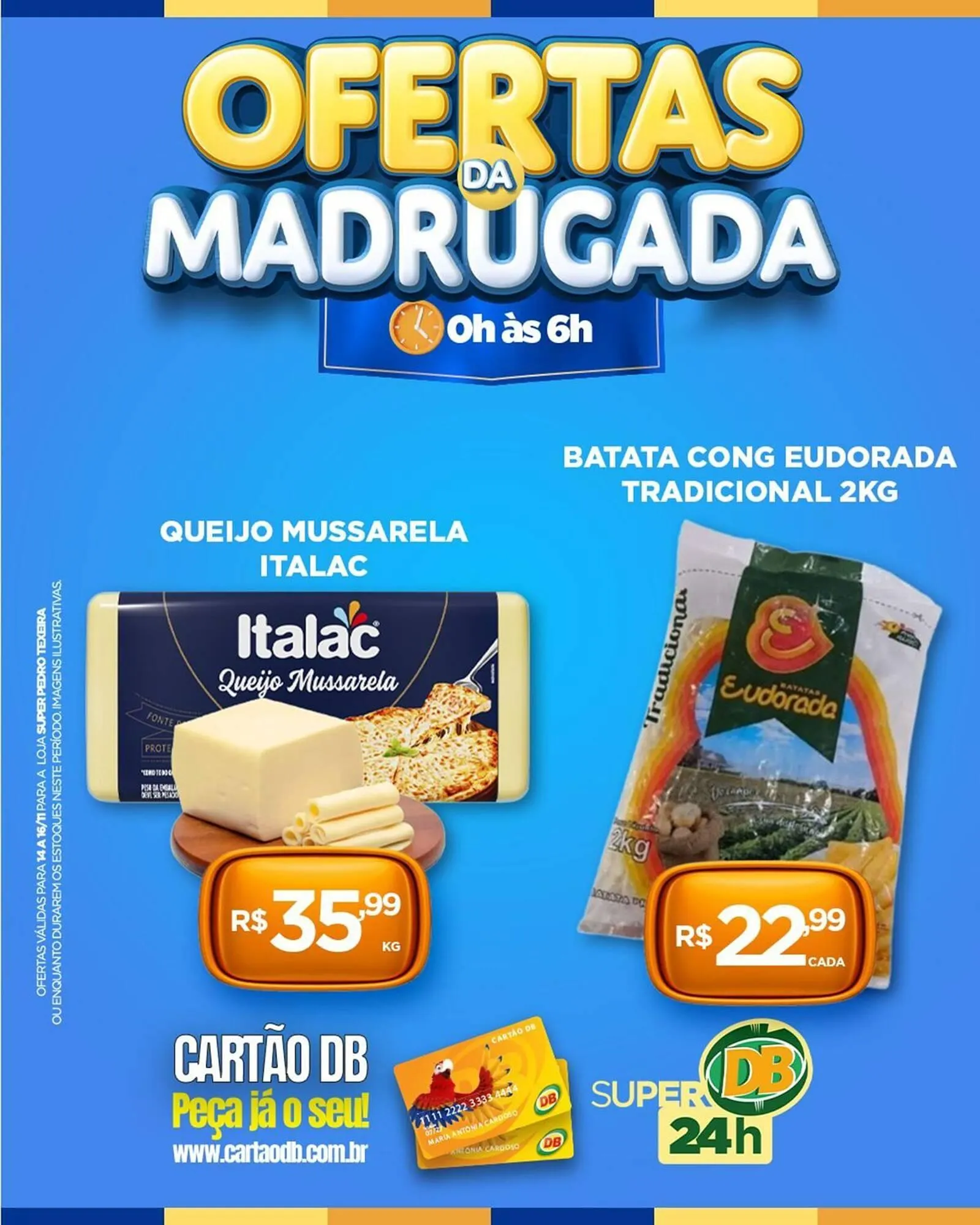 Encarte de Catálogo DB Supermercados 14 de novembro até 16 de novembro 2025 - Pagina 1
