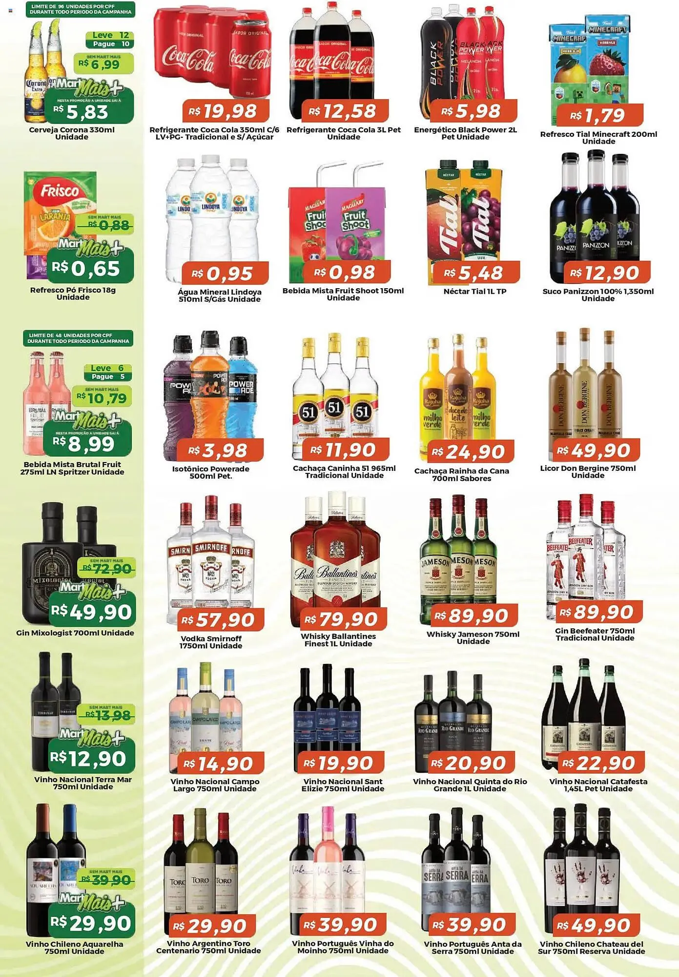 Encarte de Folheto Mart Minas 16 de abril até 23 de abril 2026 - Pagina 4