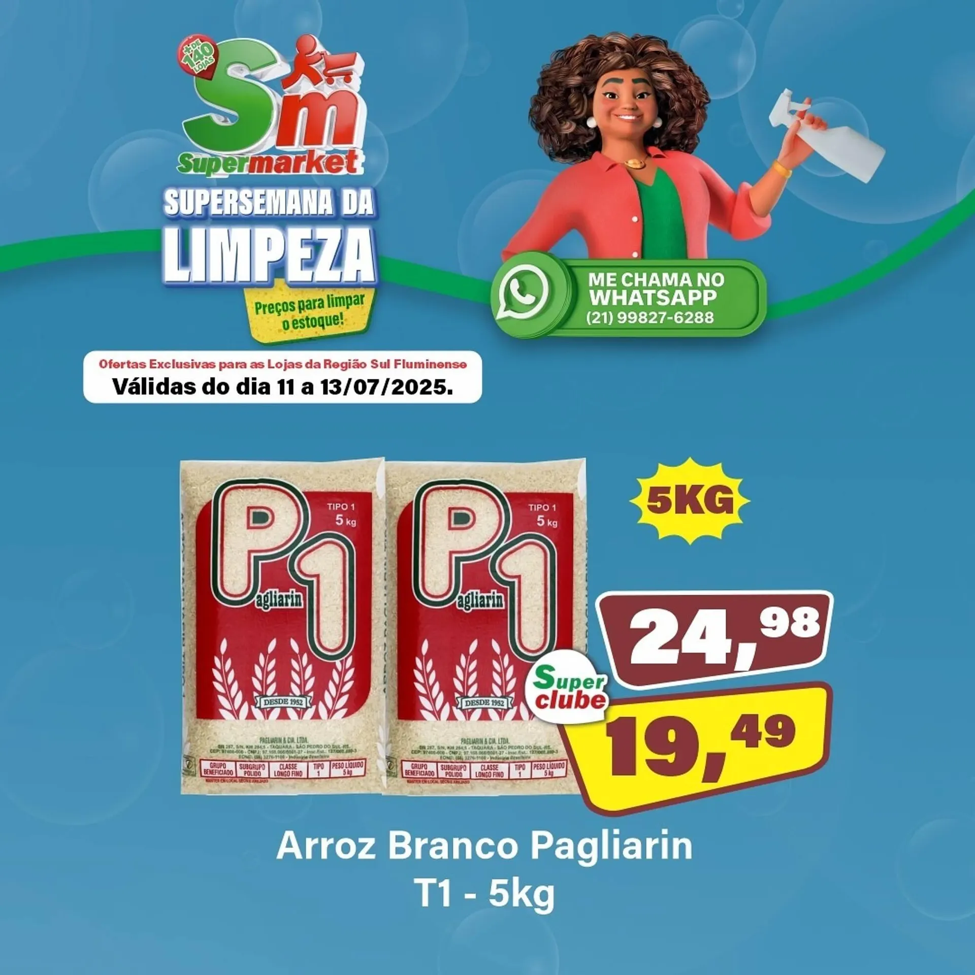 Encarte de Catálogo Floresta Supermercados 11 de julho até 13 de julho 2025 - Pagina 1