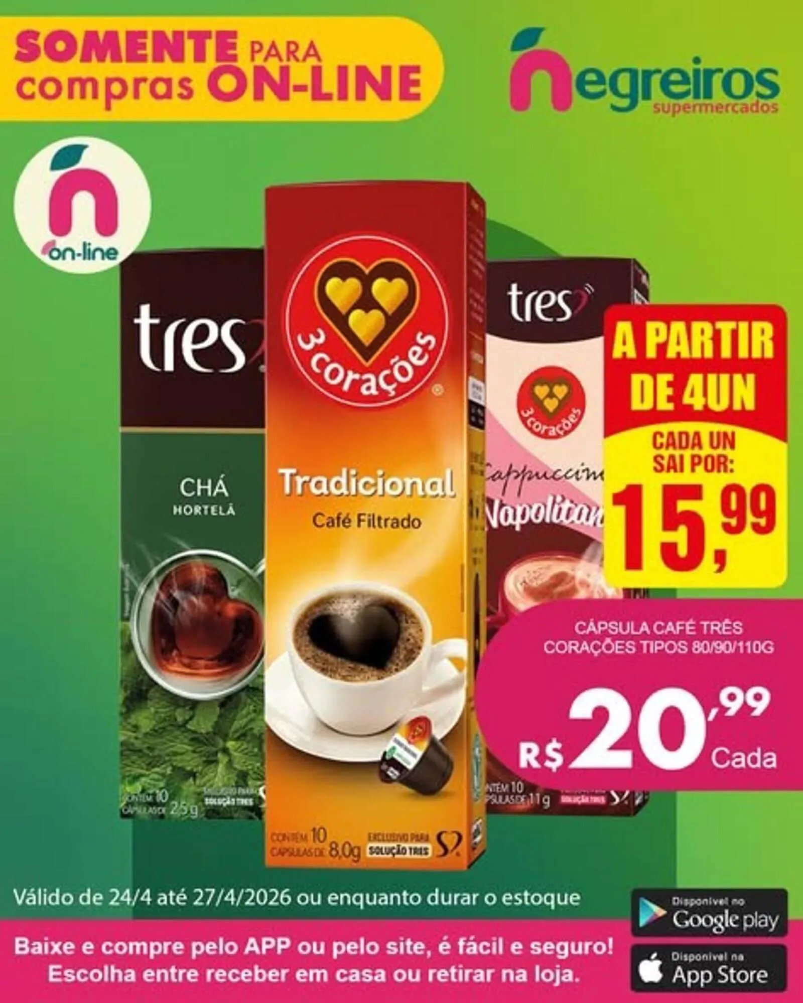 Encarte de Folheto Negreiros 24 de abril até 27 de abril 2026 - Pagina 3