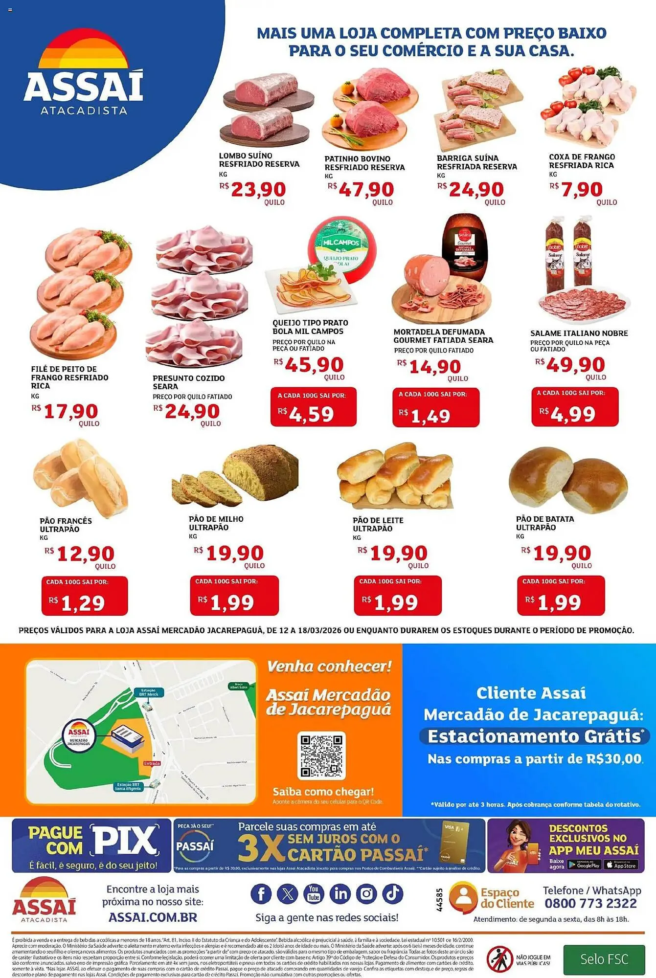 Encarte de Encarte Assaí Atacadista 12 de março até 18 de março 2026 - Pagina 2