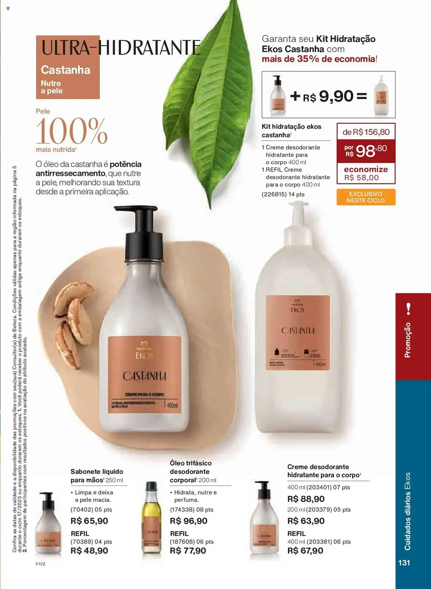 Encarte de Catálogo Natura 14 de outubro até 4 de novembro 2025 - Pagina 131