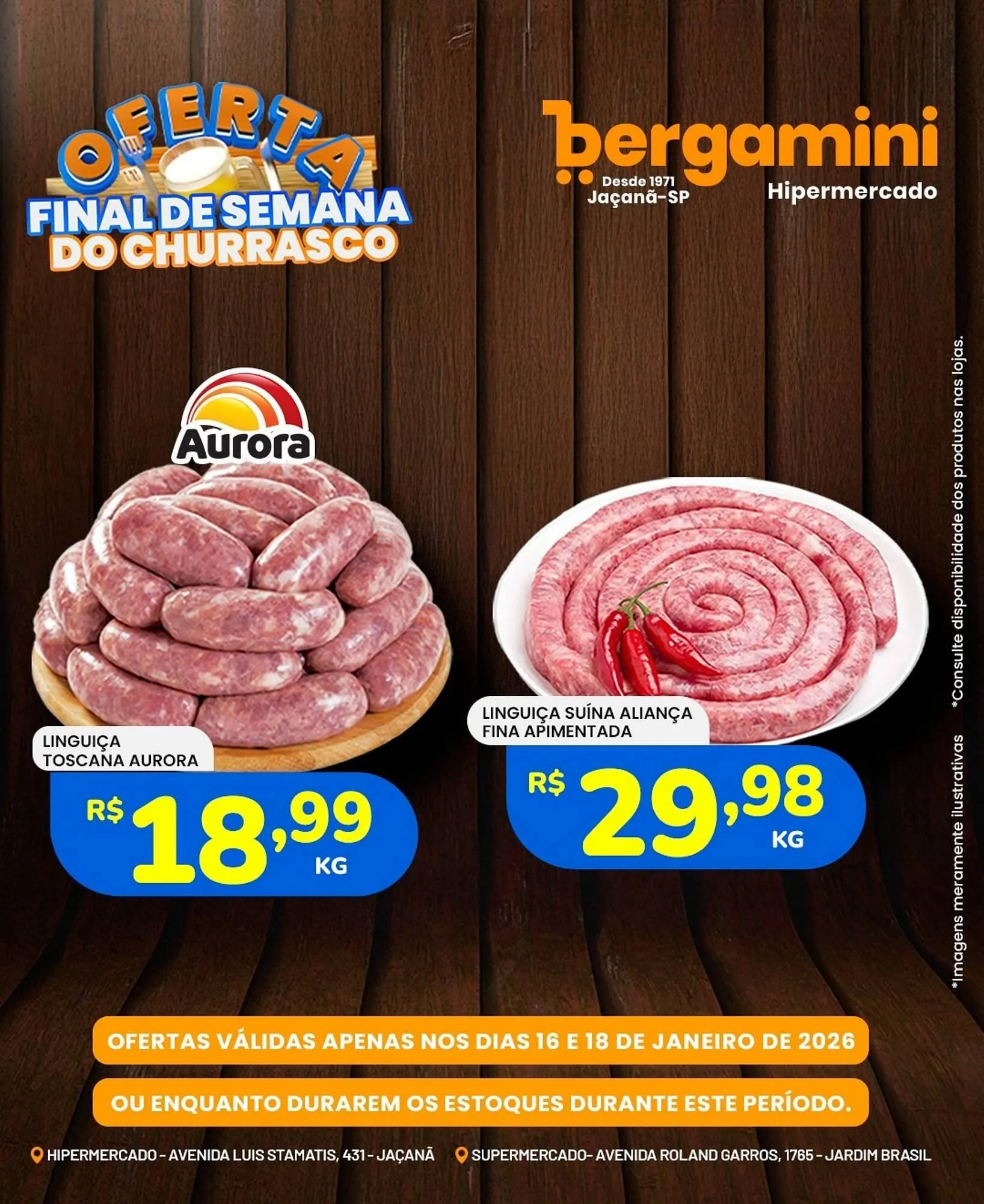 Encarte de Catálogo Supermercado Bergamini 16 de janeiro até 18 de janeiro 2026 - Pagina 2