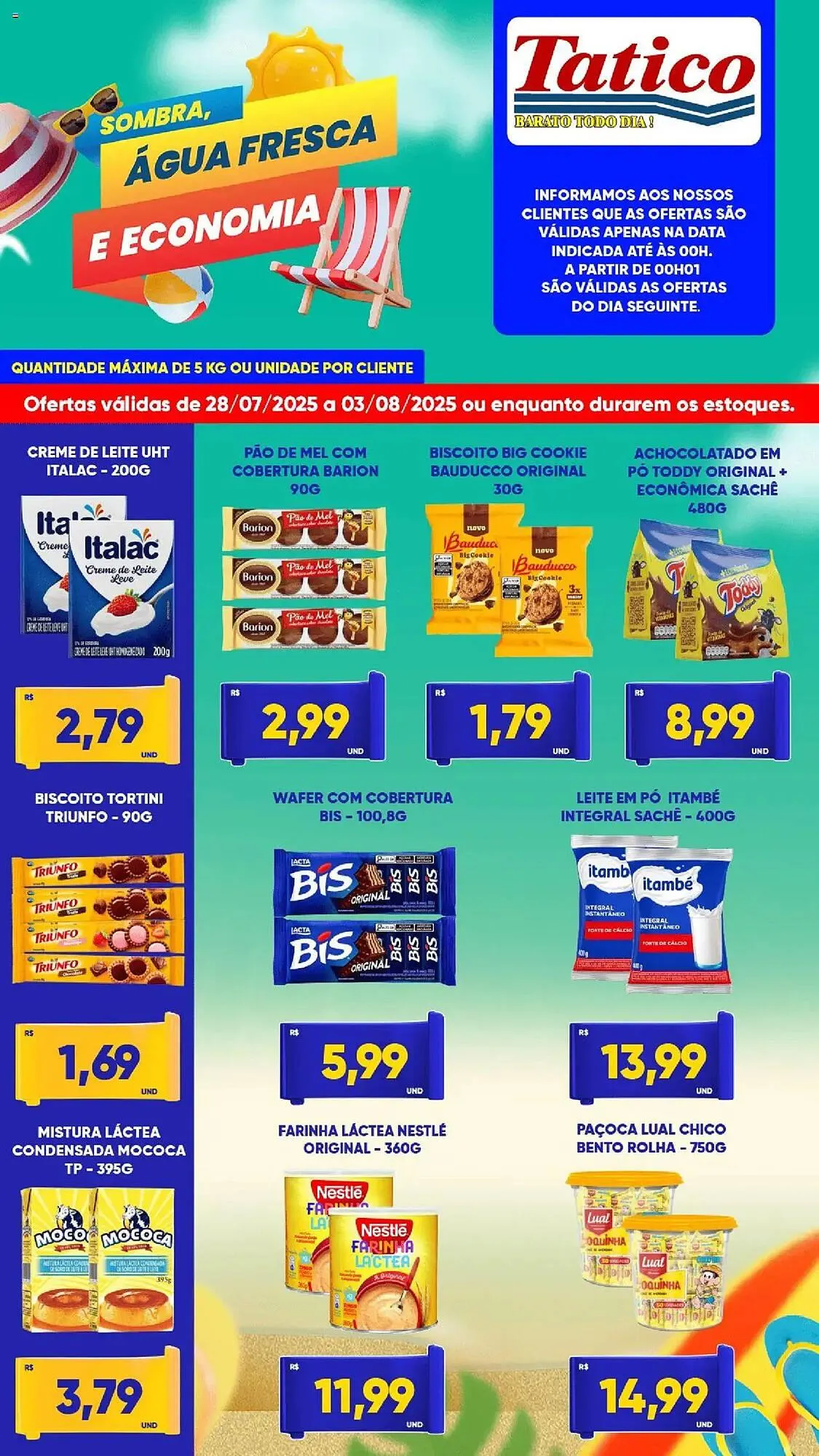 Encarte de Catálogo Tatico 28 de julho até 5 de agosto 2025 - Pagina 5