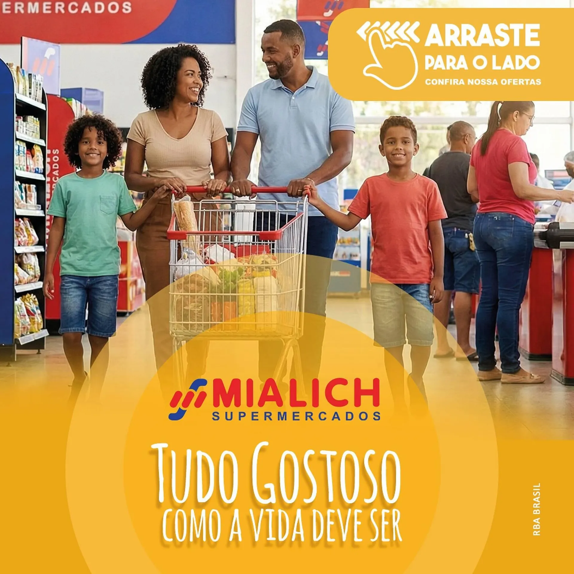 Encarte de Catálogo Mialich Supermercados 23 de abril até 26 de abril 2026 - Pagina 1