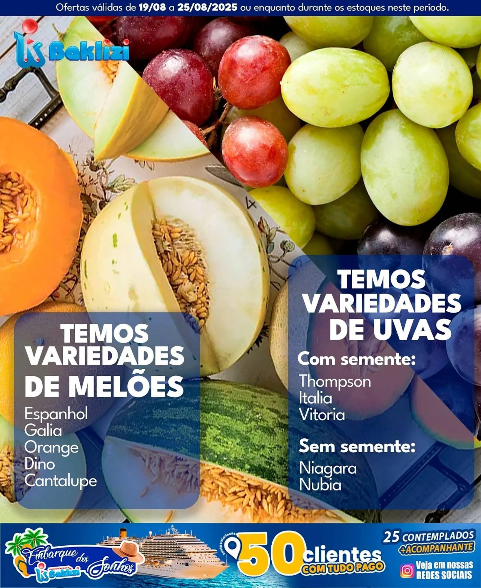 Encarte de Catálogo Supermercados Baklizi 19 de agosto até 25 de agosto 2025 - Pagina 4