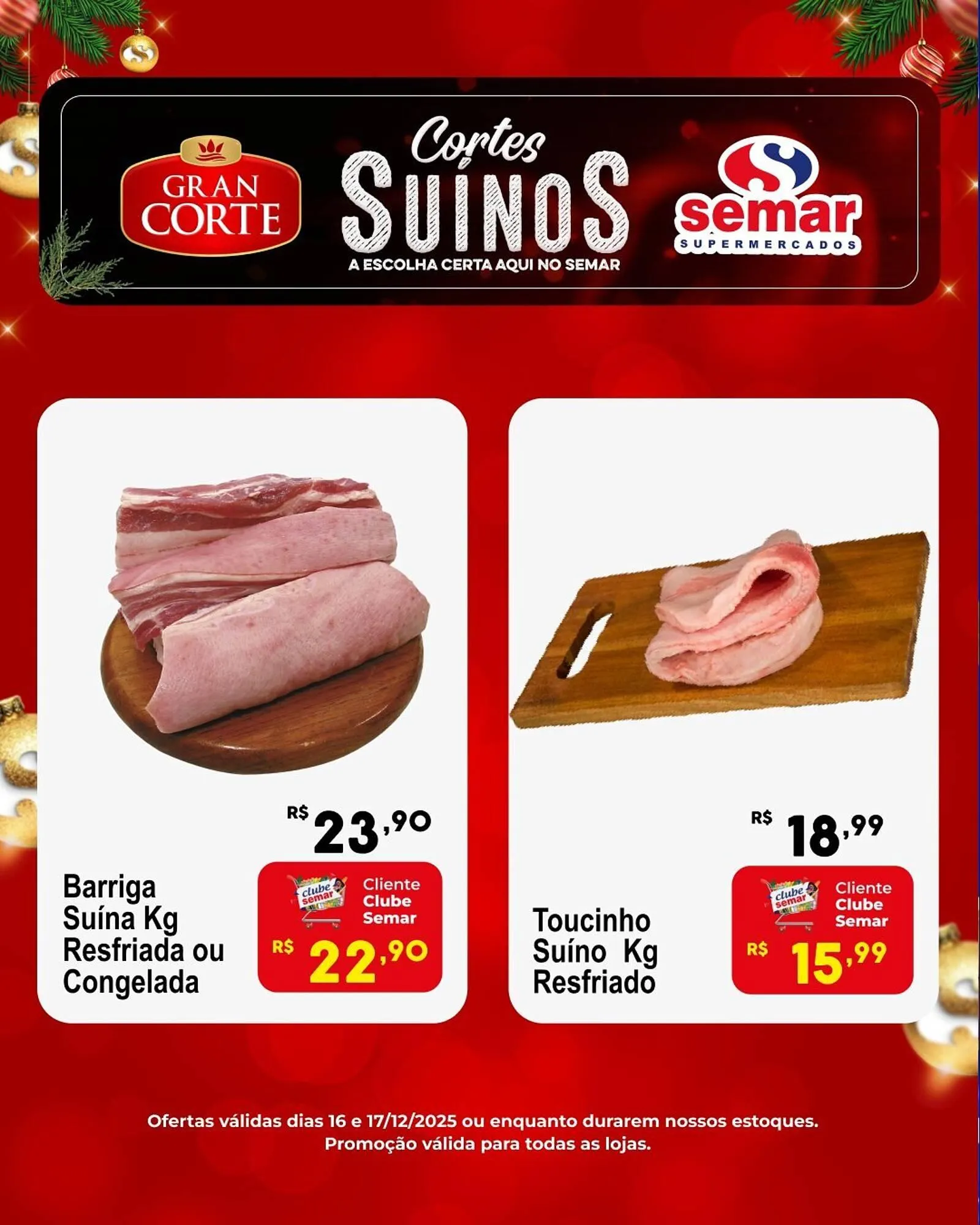 Encarte de Folheto Semar Supermercado 16 de dezembro até 17 de dezembro 2025 - Pagina 3