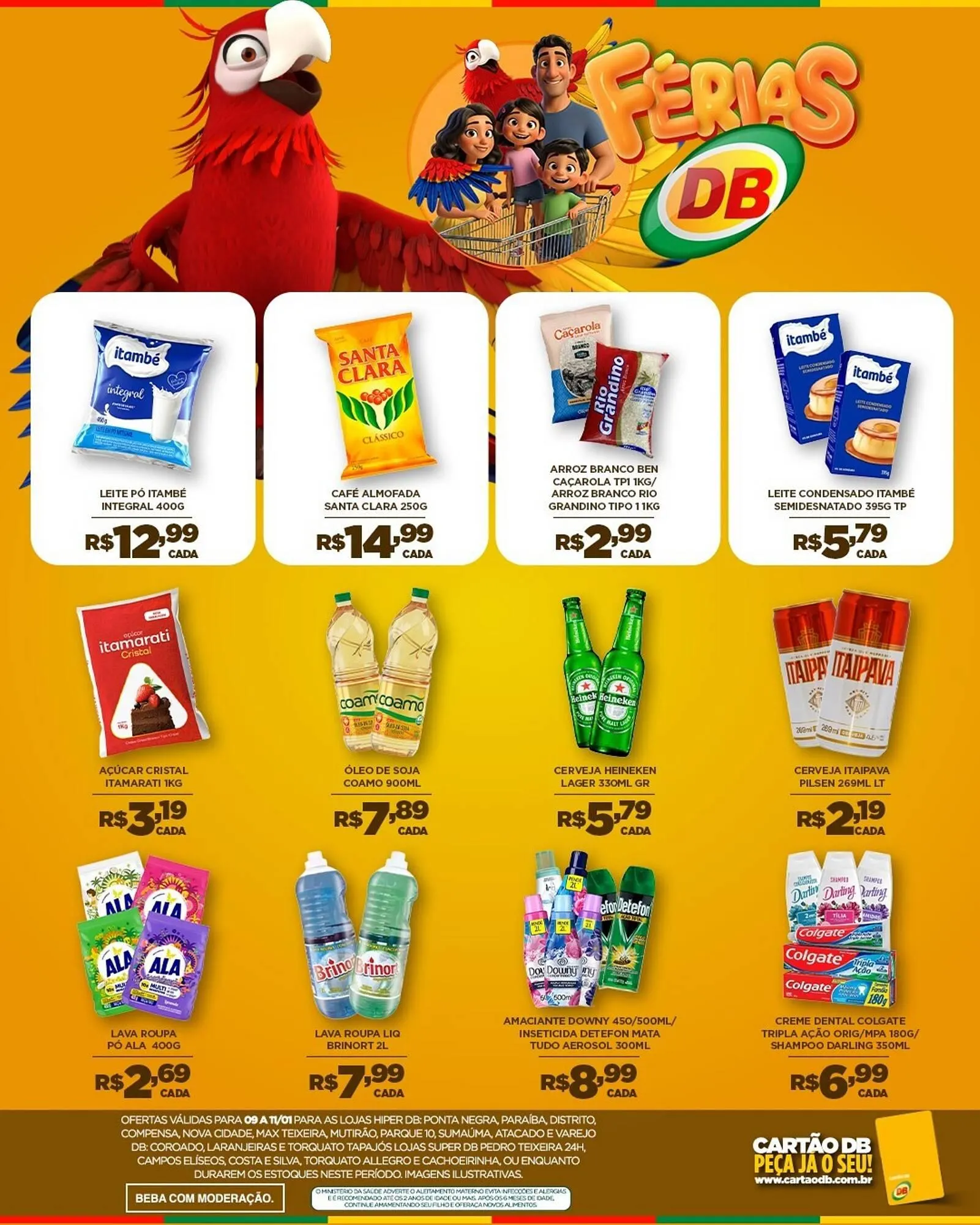 Encarte de Catálogo DB Supermercados 9 de janeiro até 11 de janeiro 2026 - Pagina 2