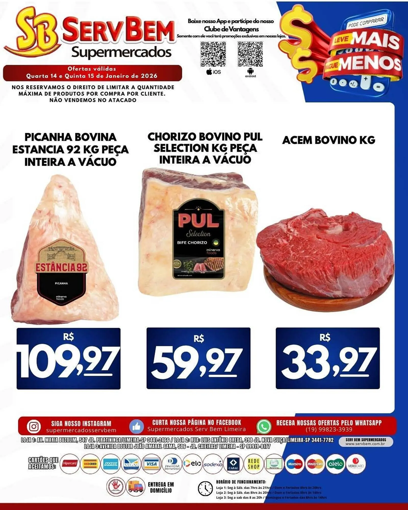 Encarte de Catálogo ServBem 14 de janeiro até 15 de janeiro 2026 - Pagina 3