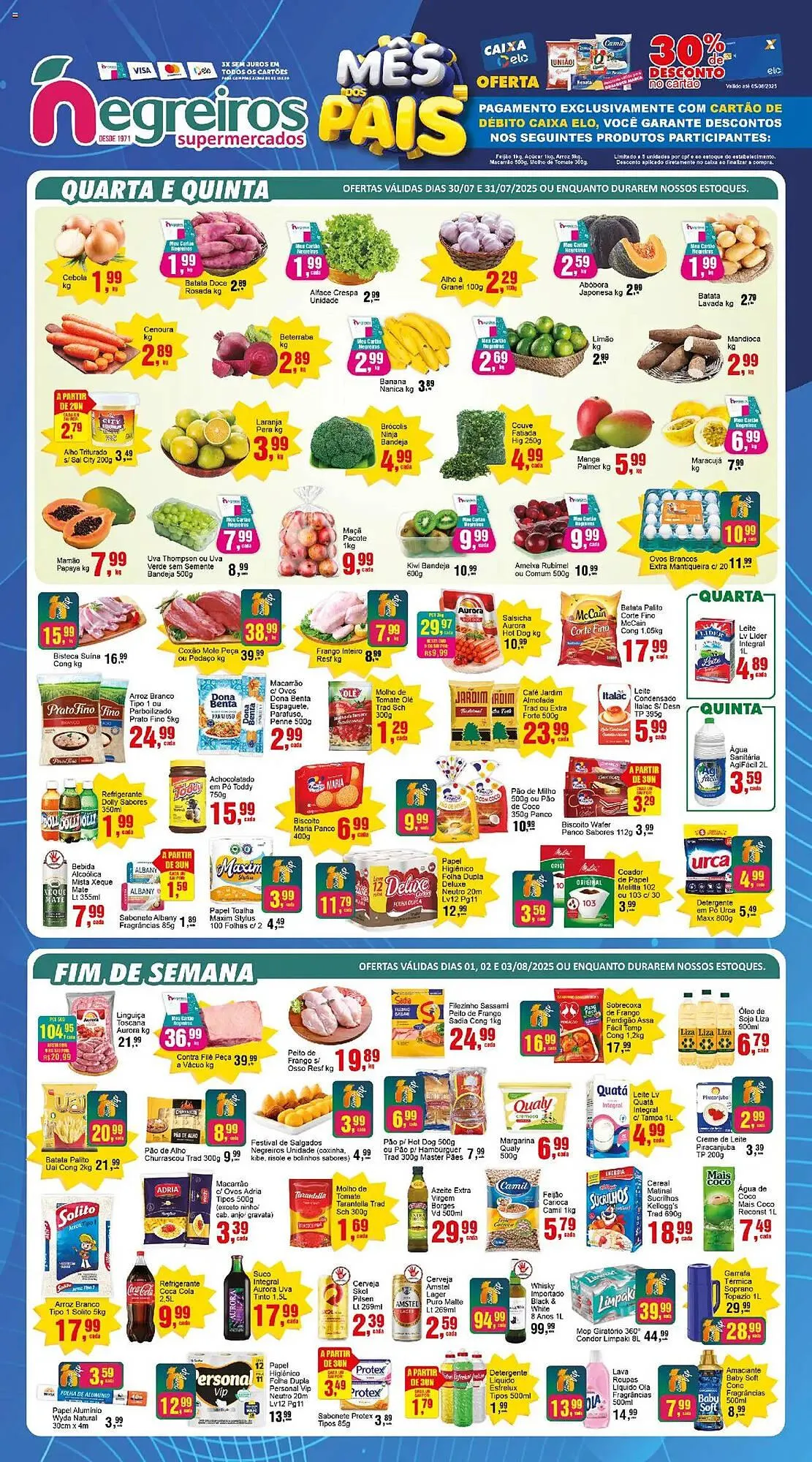 Encarte de Catálogo Negreiros 30 de julho até 6 de agosto 2025 - Pagina 1