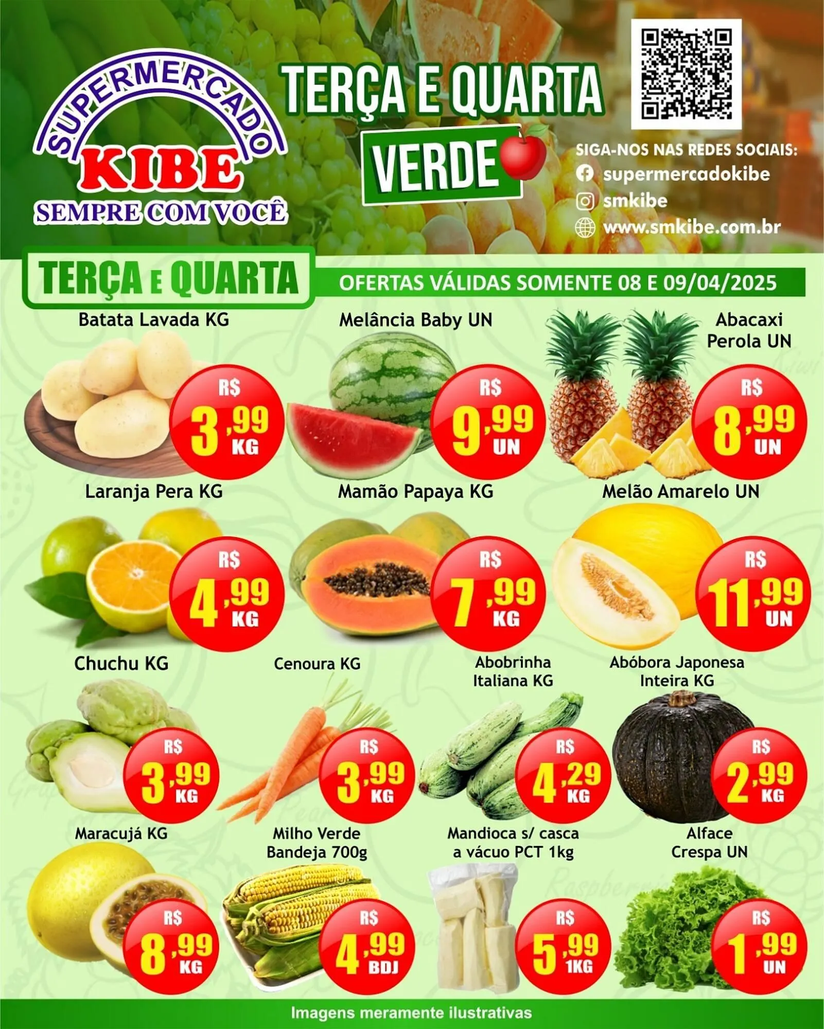 Encarte de Catálogo Supermercado Porecatu 7 de abril até 9 de abril 2025 - Pagina 1