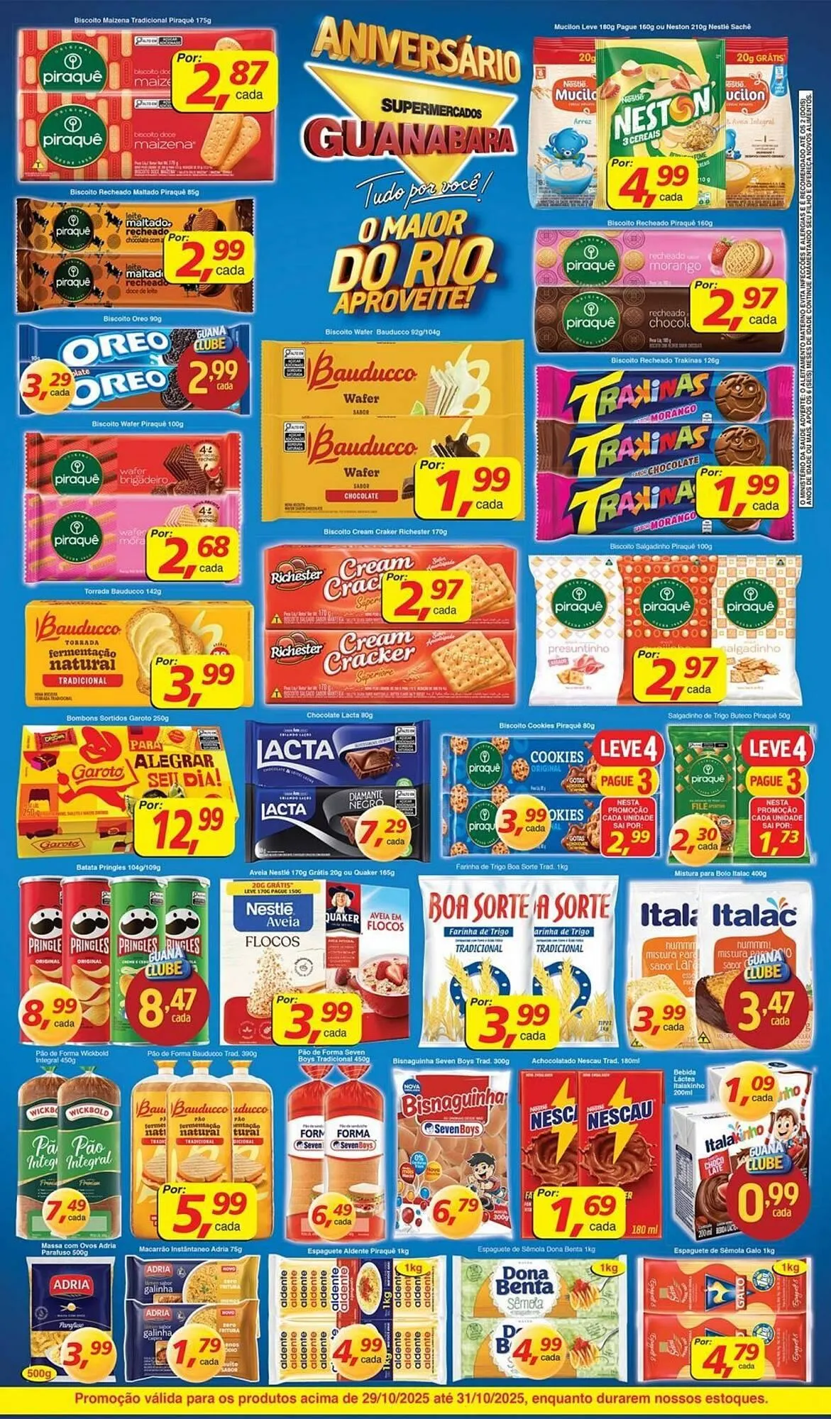 Encarte de Encarte Supermercados Guanabara 29 de outubro até 3 de novembro 2025 - Pagina 6
