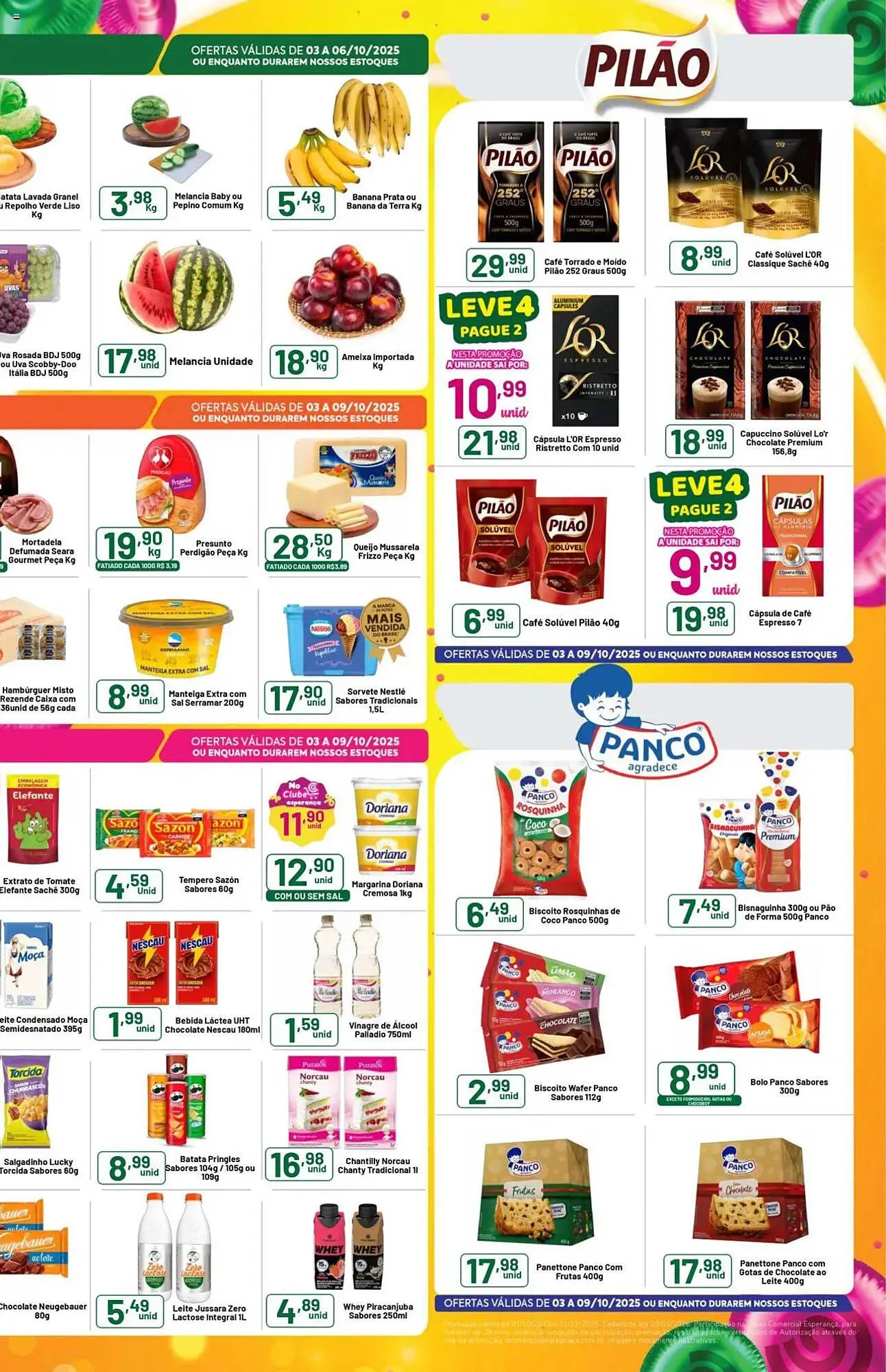 Encarte de Folheto Comercial Esperança 3 de outubro até 9 de outubro 2025 - Pagina 3