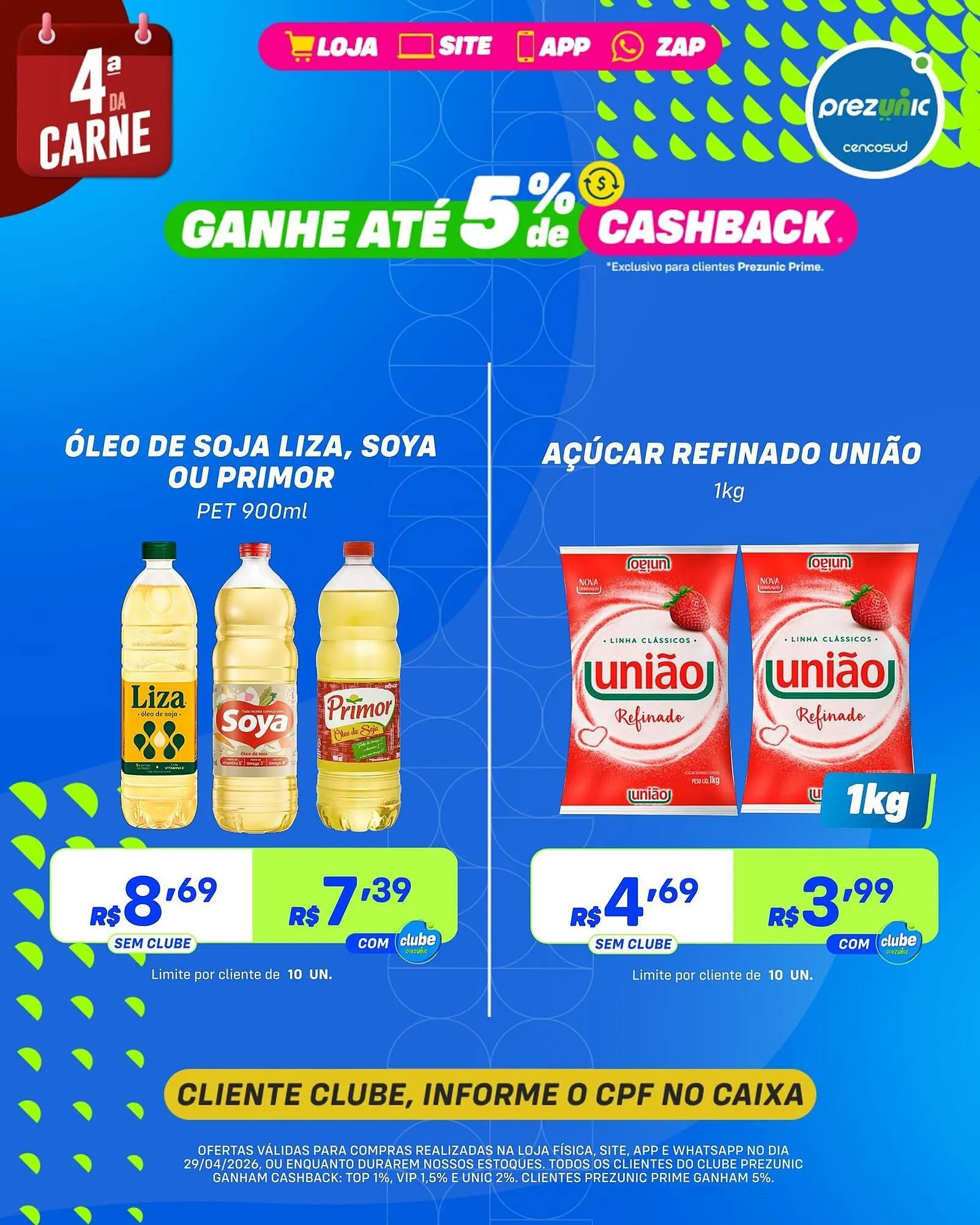 Encarte de Encarte Prezunic 29 de abril até 29 de abril 2026 - Pagina 5