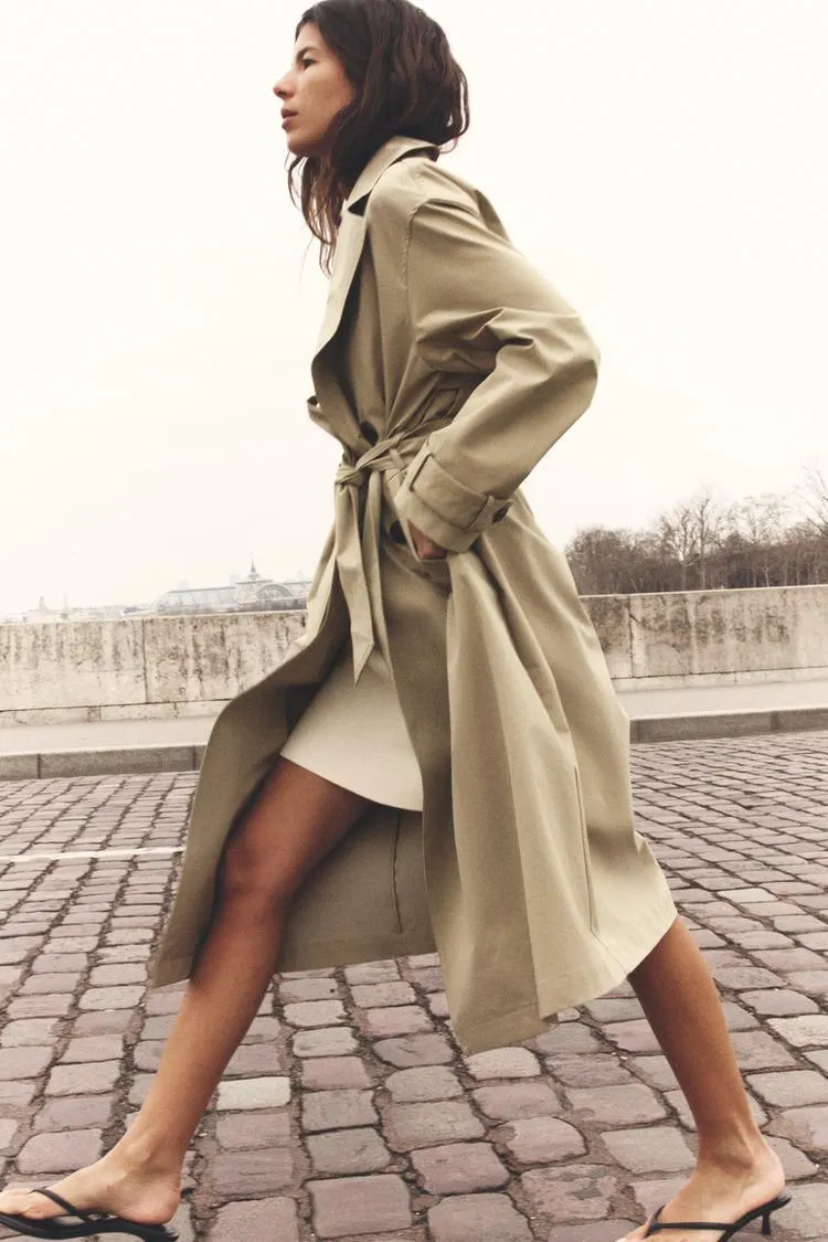 TRENCH CINTURÓN WATER REPELLENT