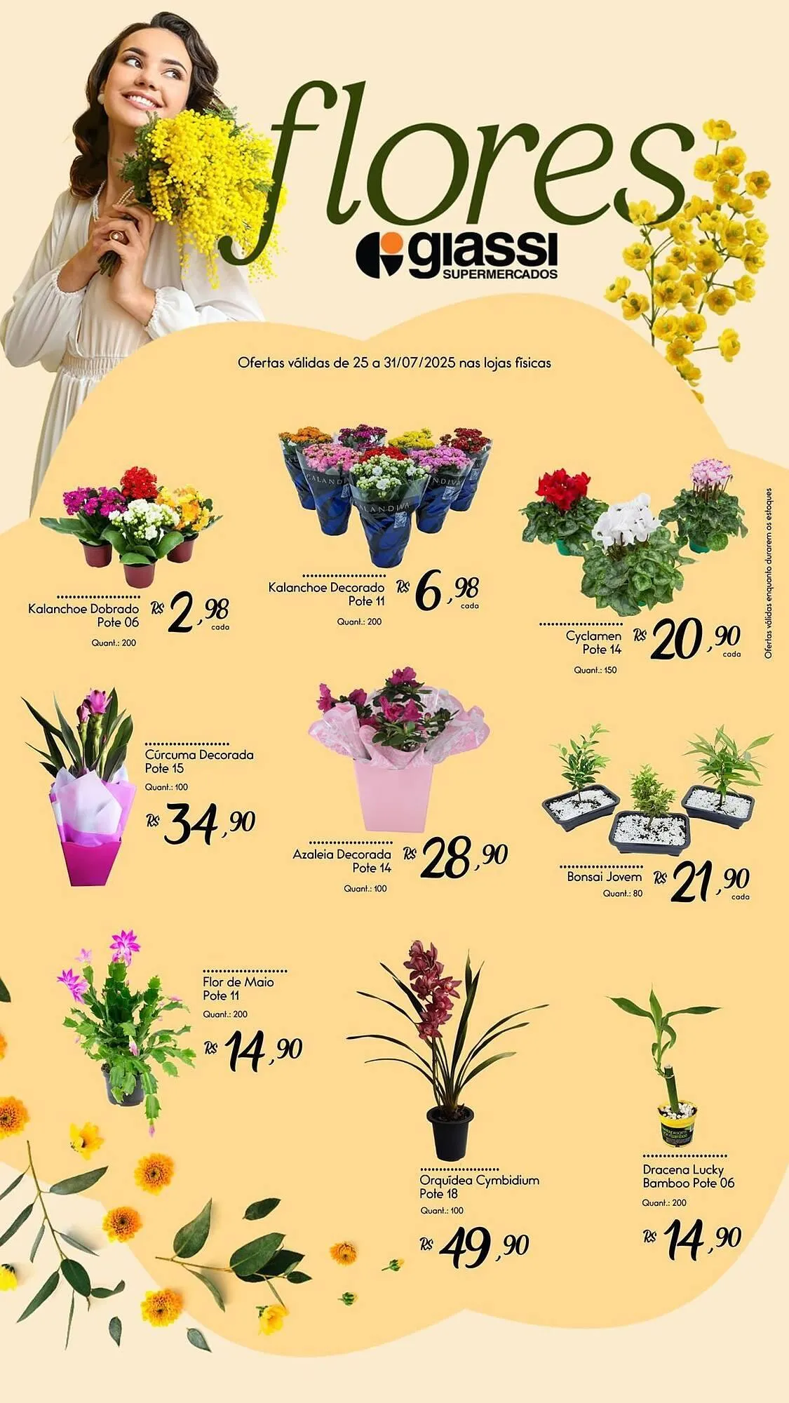 Encarte de Catálogo Giassi Supermercados 25 de julho até 31 de julho 2025 - Pagina 1