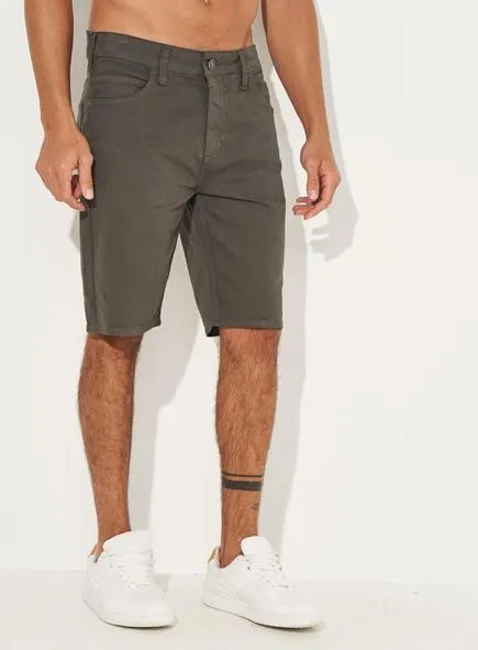 Bermuda Reta Com Elástico