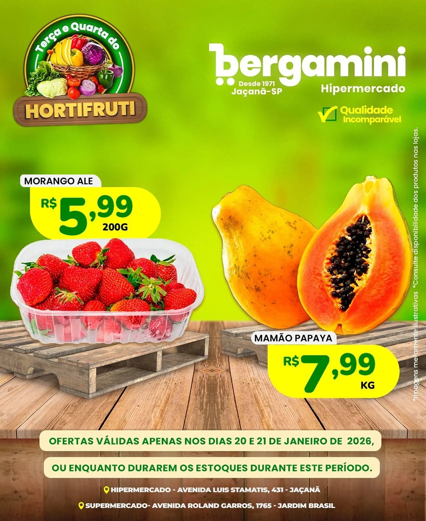 Encarte de Catálogo Supermercado Bergamini 20 de janeiro até 21 de janeiro 2026 - Pagina 3