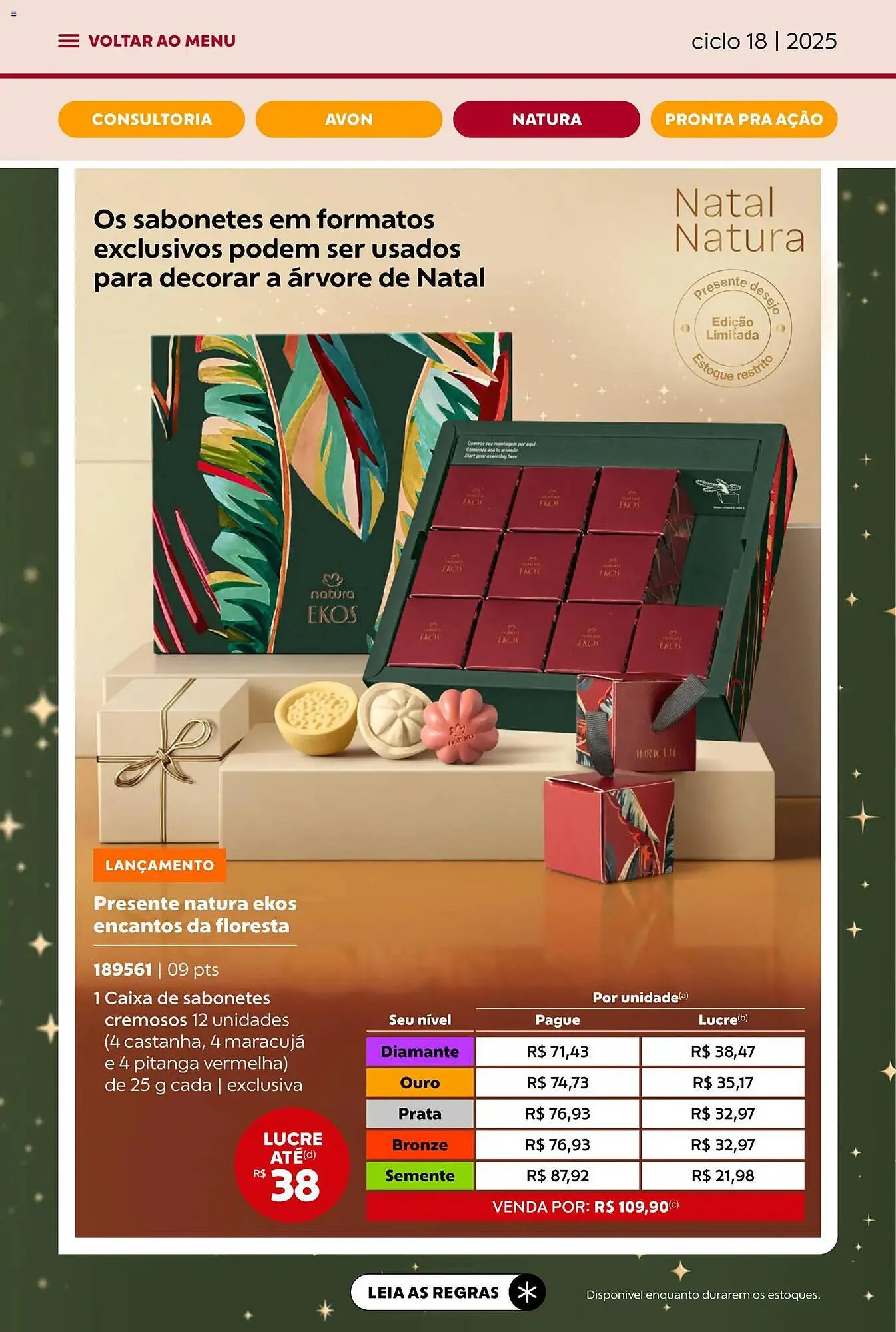 Encarte de Catálogo Avon 29 de outubro até 30 de novembro 2025 - Pagina 58