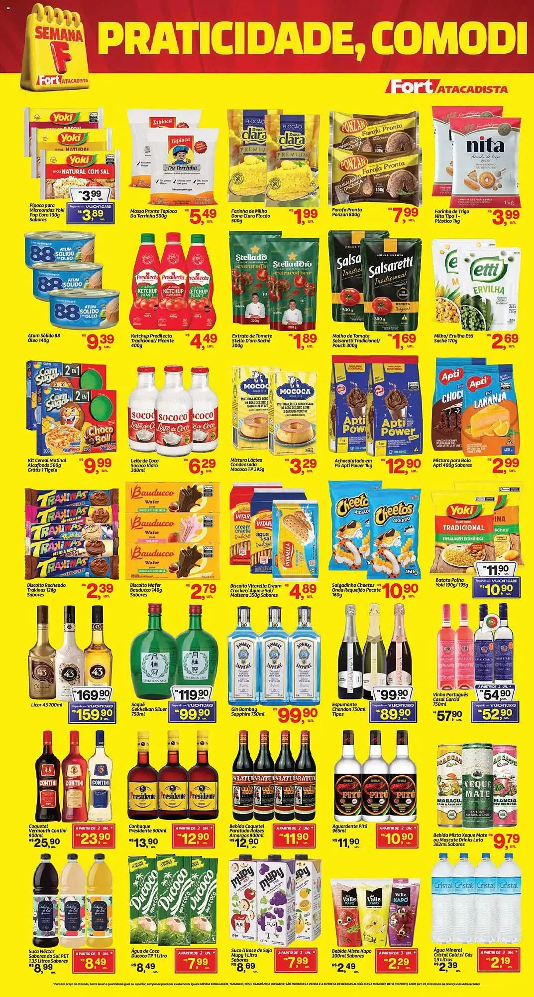 Encarte de Tabloide Fort Atacadista 6 de abril até 9 de abril 2026 - Pagina 2