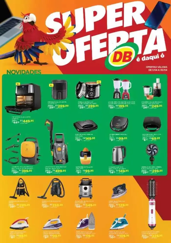 Encarte de Super Ofertas  3 de abril até 30 de abril 2025 - Pagina 1