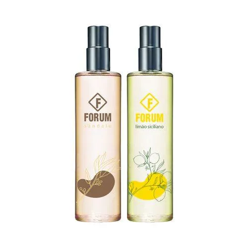Kit Energia (Deo Colônia Forum Sândalo 150ml + Deo Colônia Forum limão siciliano - 150ml)