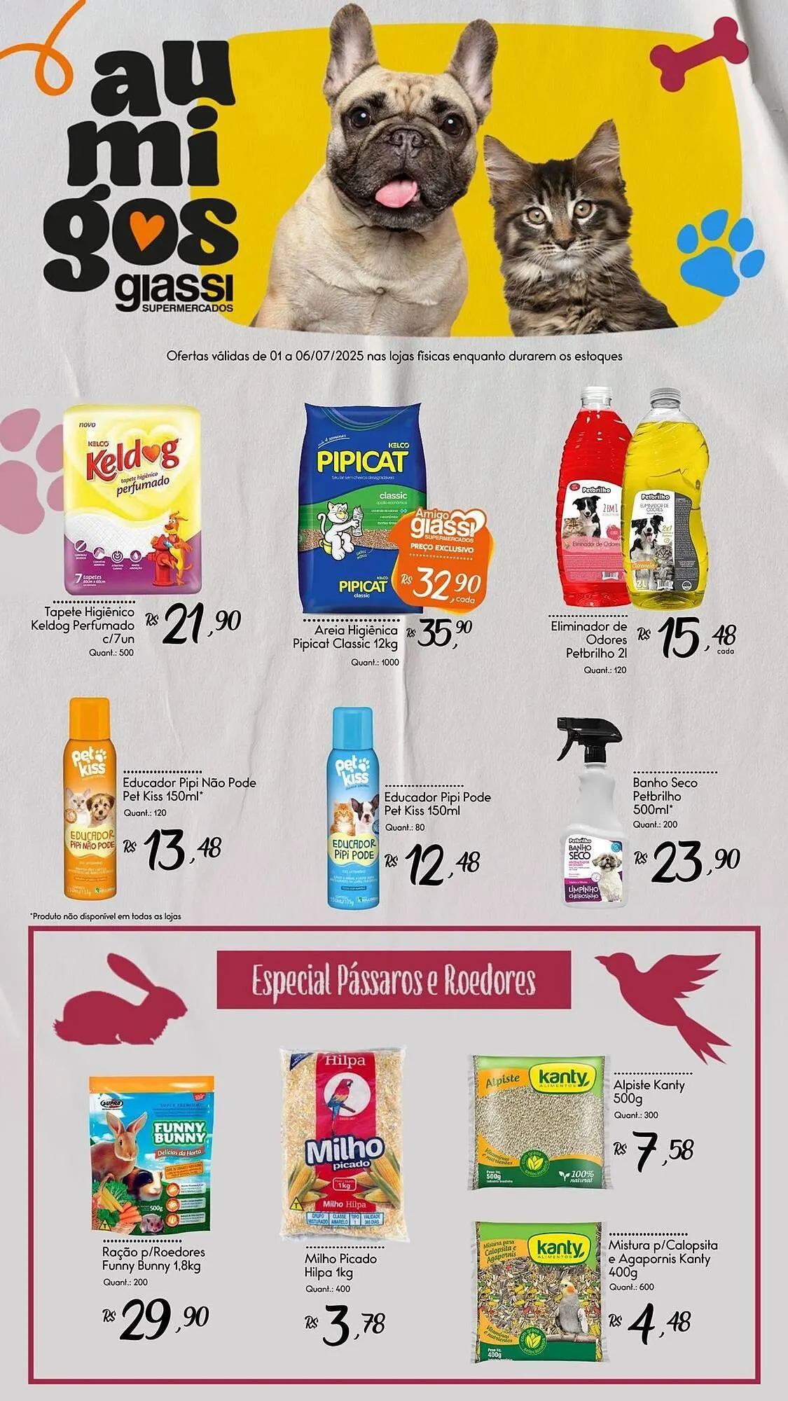 Encarte de Catálogo Giassi Supermercados 1 de julho até 6 de julho 2025 - Pagina 2