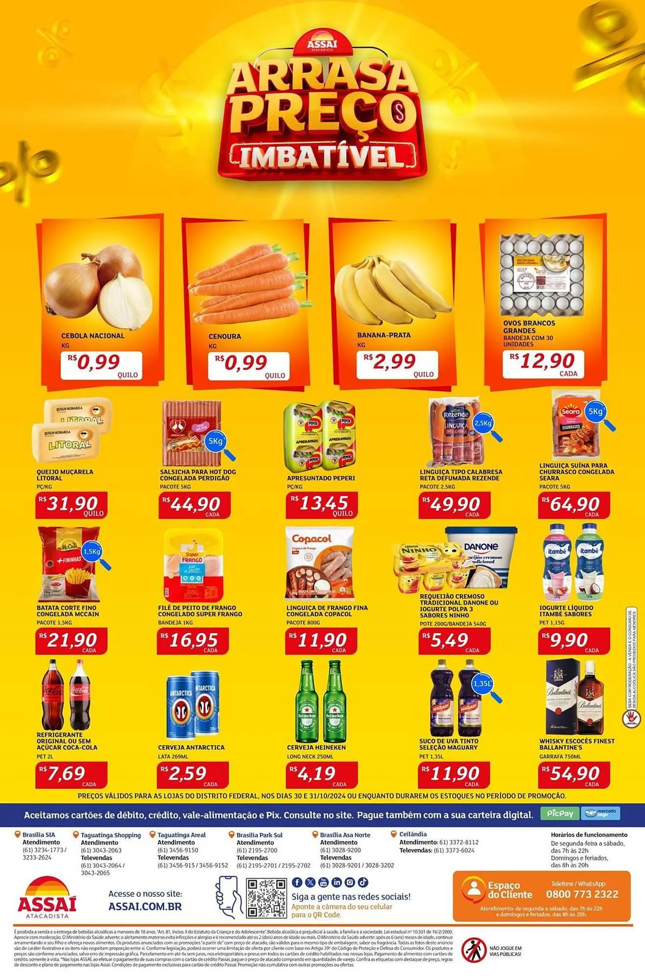 Encarte de Catálogo Assaí Atacadista 30 de outubro até 31 de outubro 2024 - Pagina 2