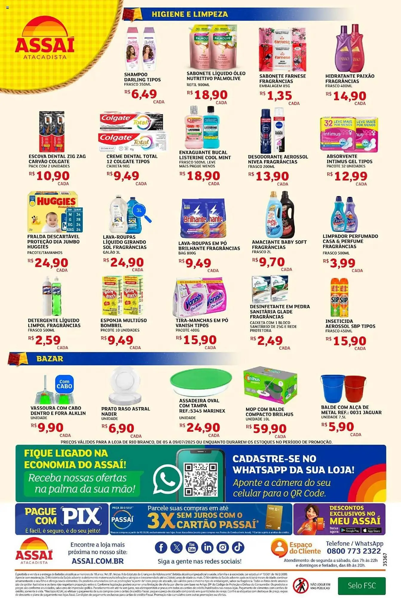 Encarte de Catálogo Assaí Atacadista 5 de julho até 9 de julho 2025 - Pagina 4