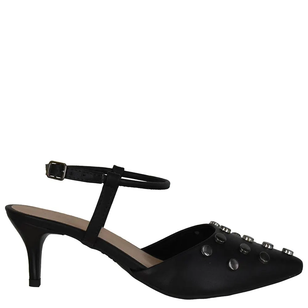 SAPATO SALTO FINO MEDIO CHANEL TACHAS DI SANTINNI