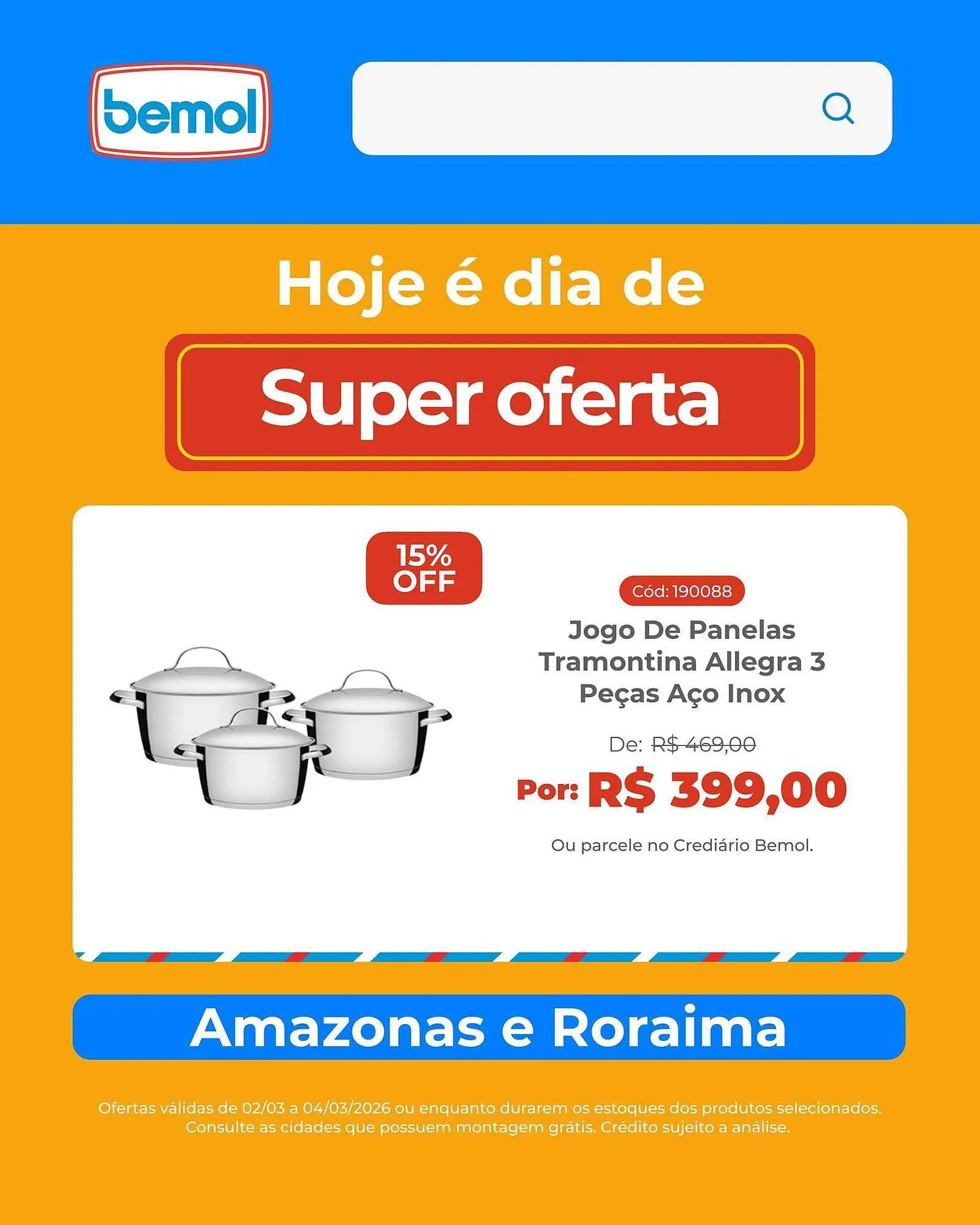 Encarte de Encarte Bemol 3 de março até 4 de março 2026 - Pagina 2