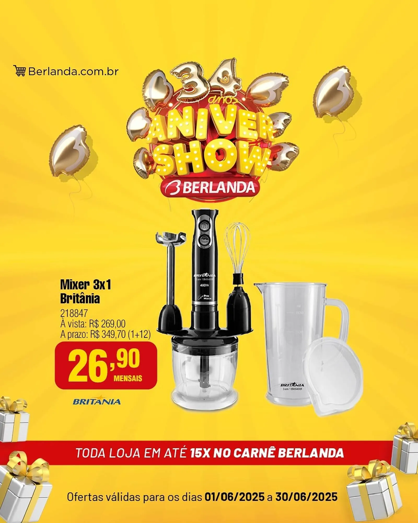 Encarte de Catálogo Berlanda 2 de junho até 30 de junho 2025 - Pagina 5