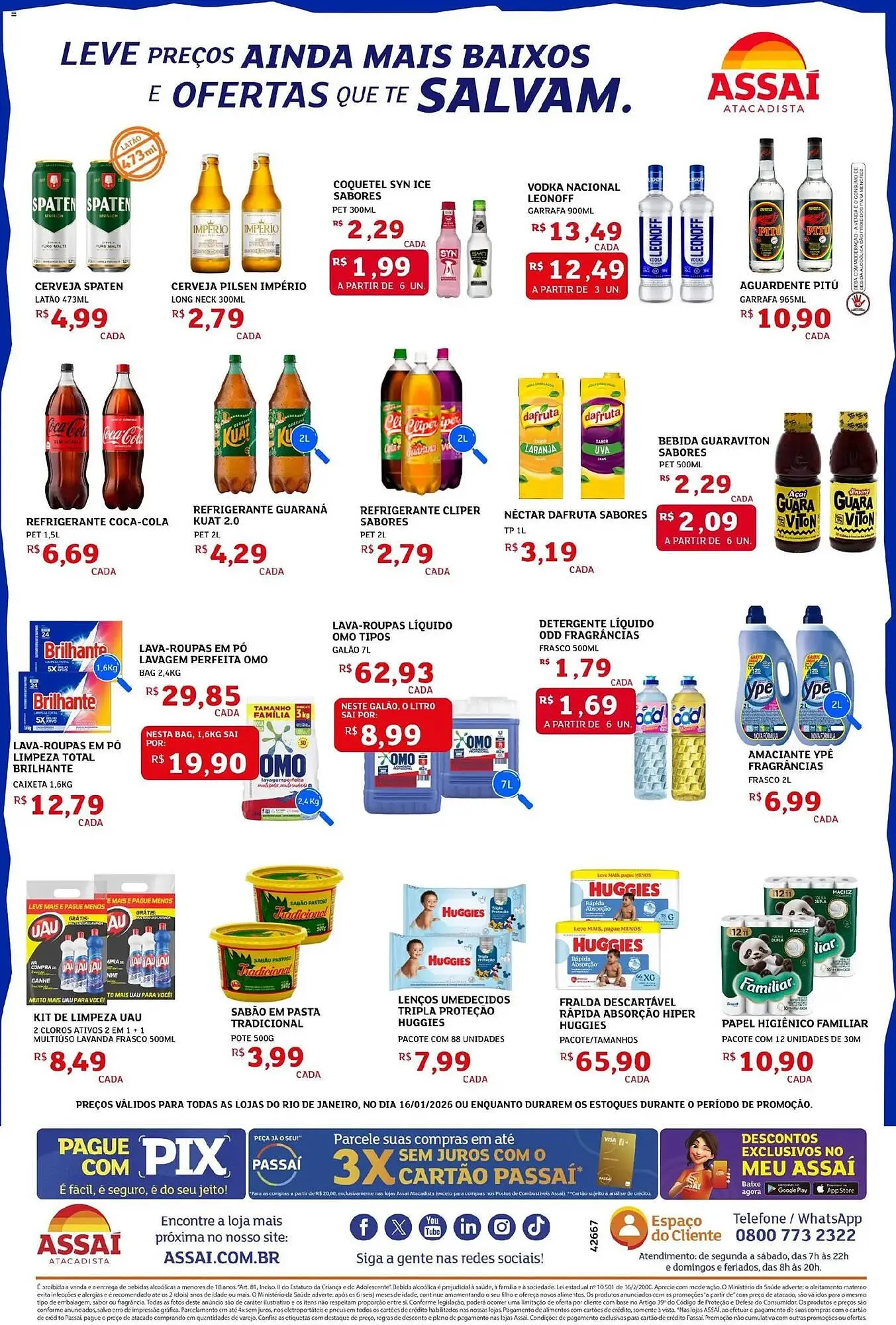 Encarte de Encarte Assaí Atacadista 16 de janeiro até 16 de janeiro 2026 - Pagina 2